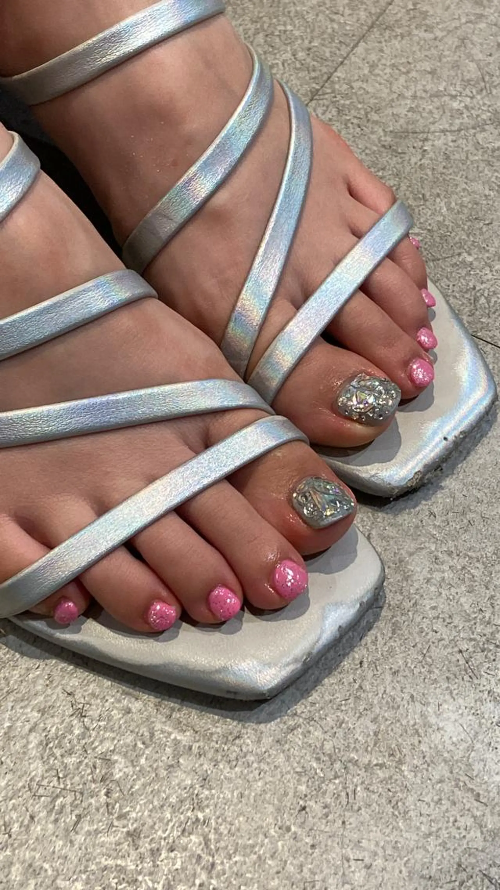 ネイル フットネイル フットネイル uruma🩰/ Avenueのネイルデザイン
