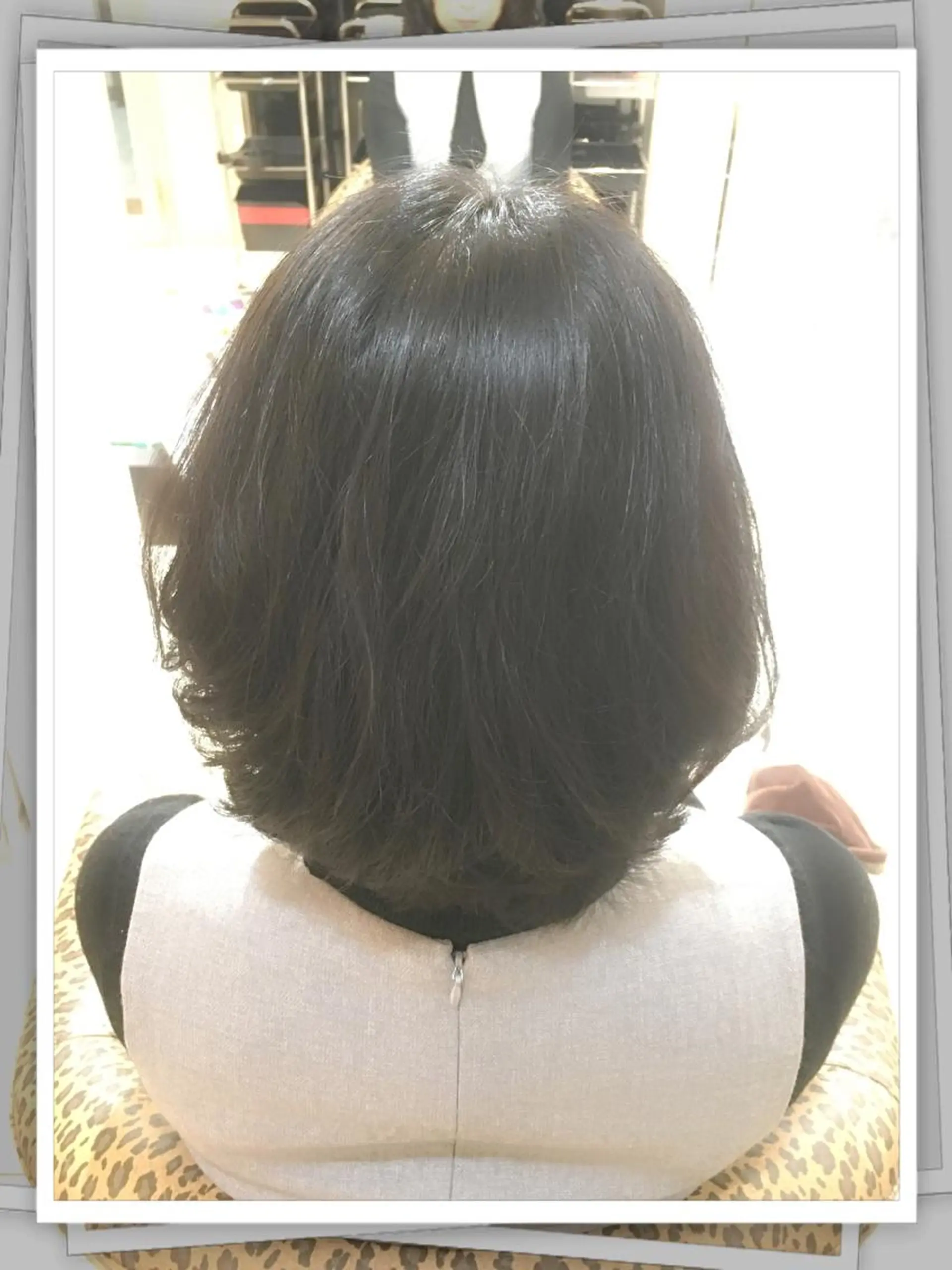 ショート ミディアム カラー パーマ 橋本 慶司のヘアスタイル