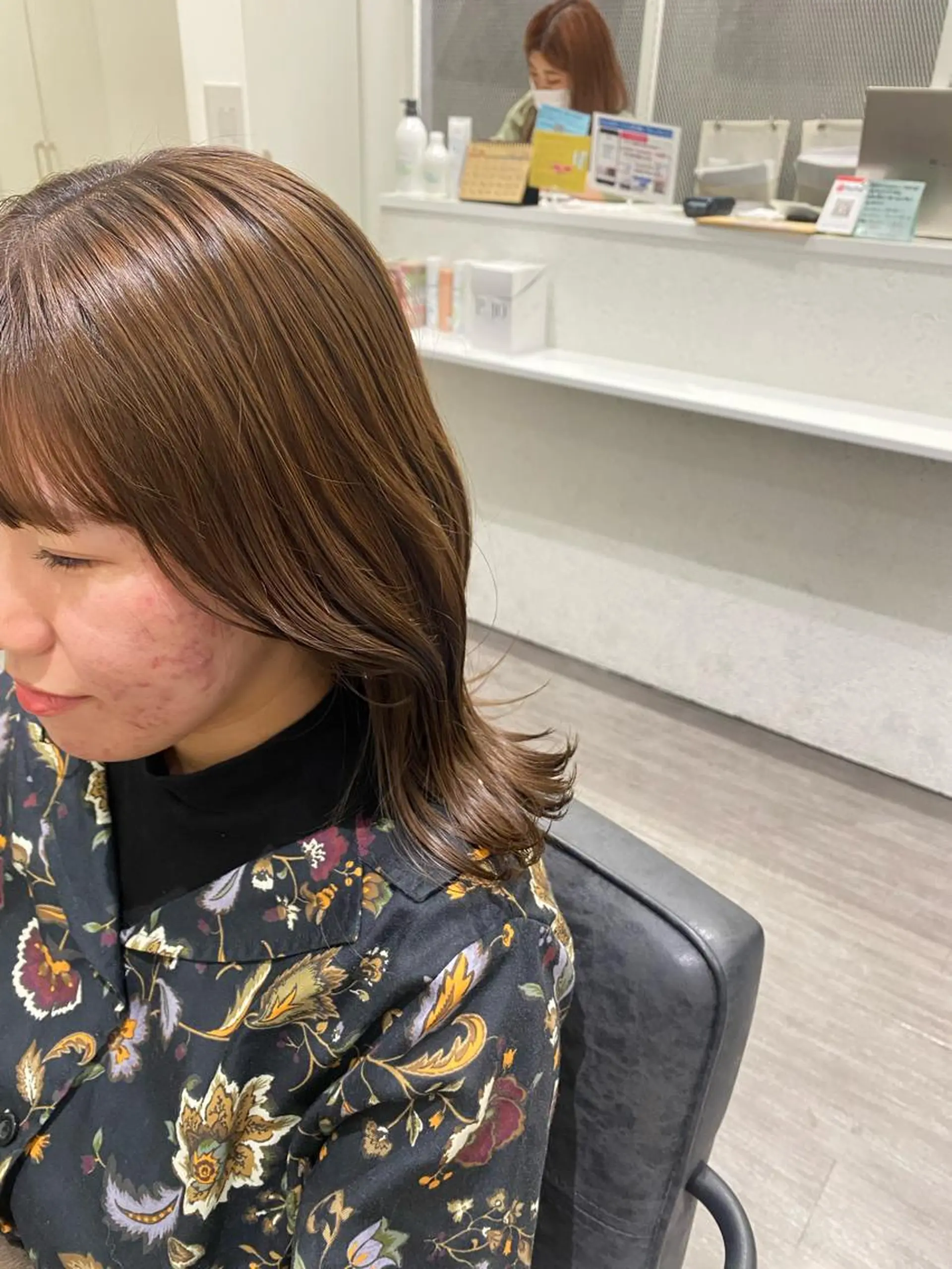 ミディアム ヘアカラー cocotte🌿 amaneのヘアスタイル