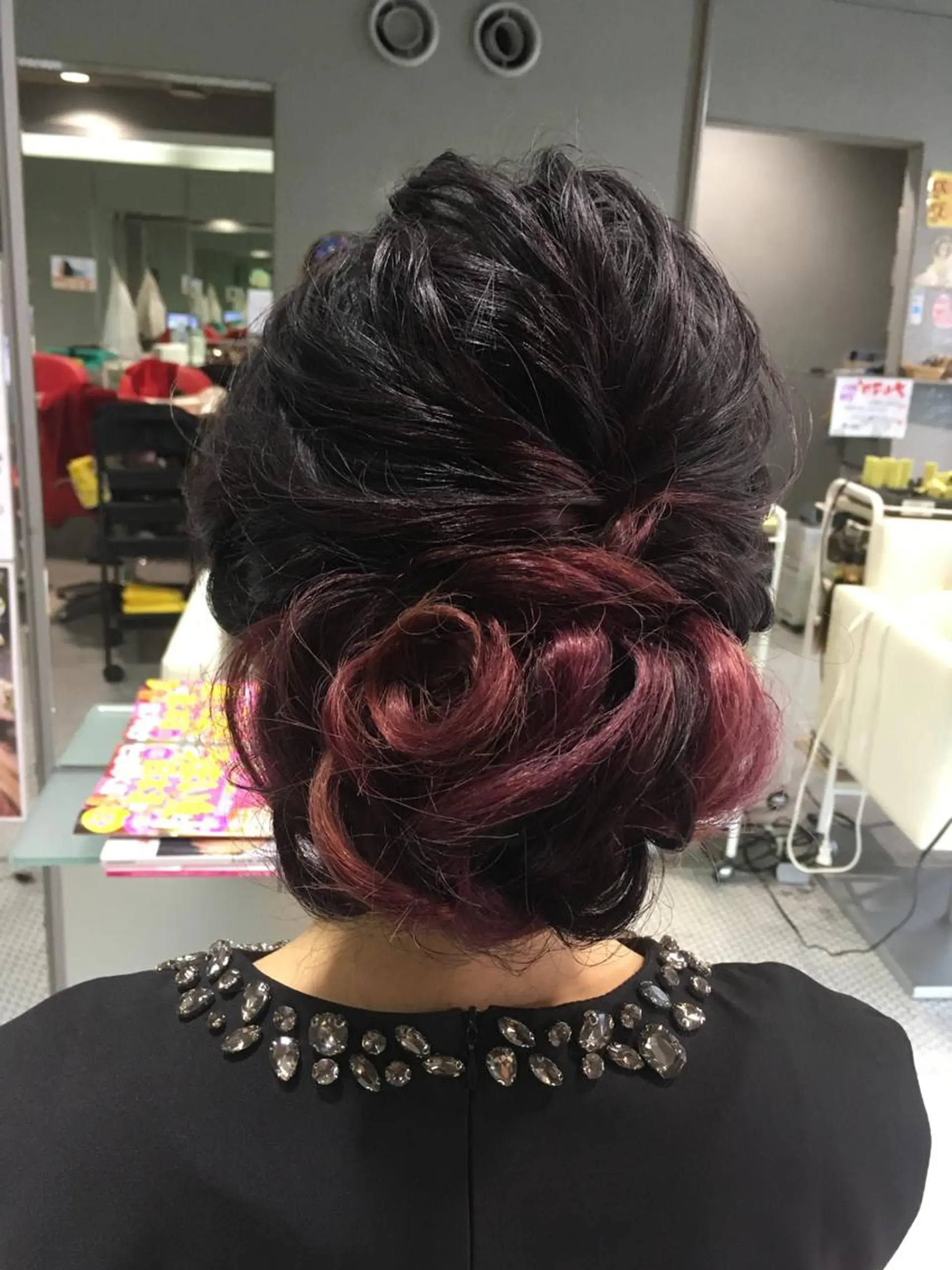 ヘアアレンジ 中江 麻友のヘアスタイル