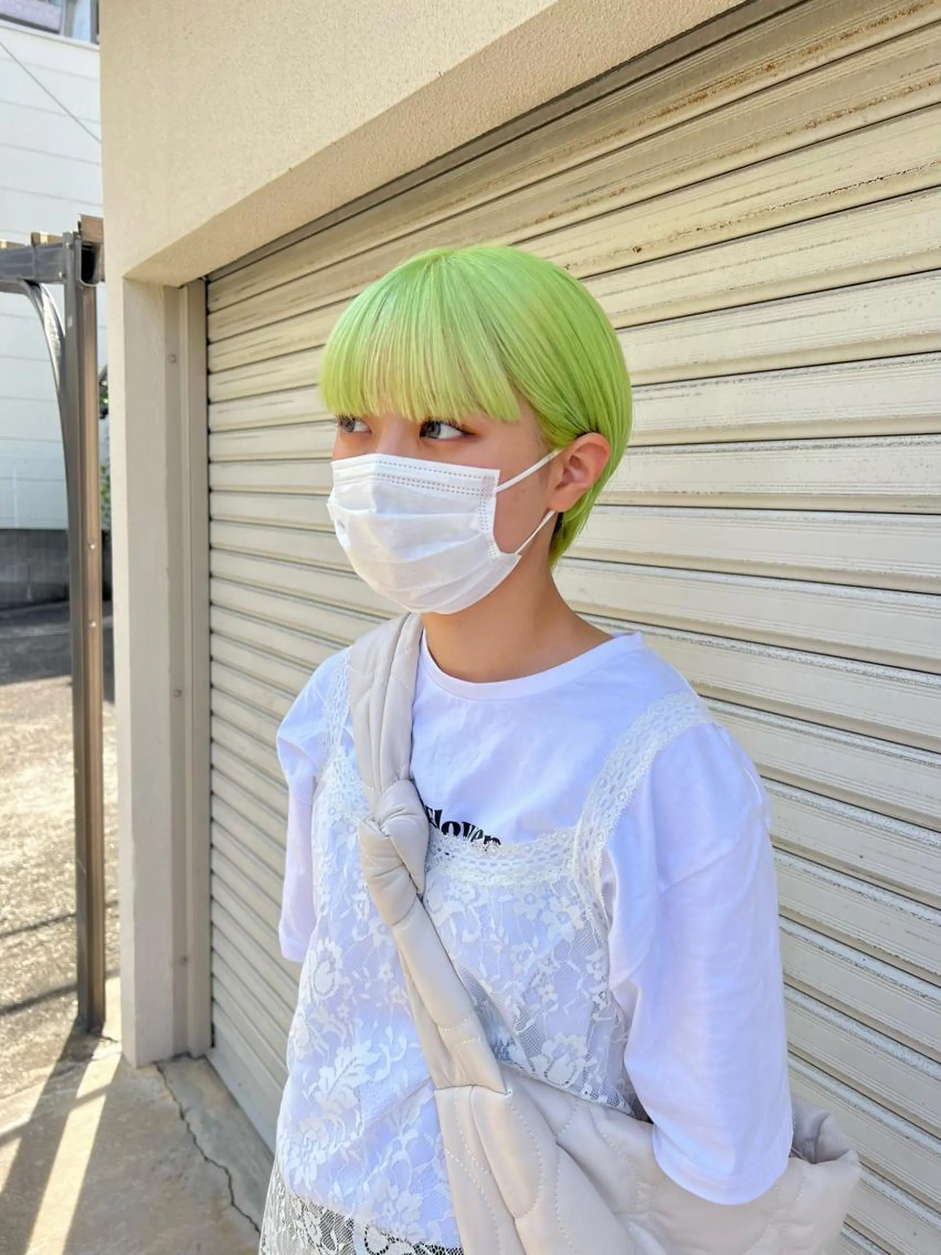 ショート カラー ブリーチカラーが人気 onnuのヘアスタイル