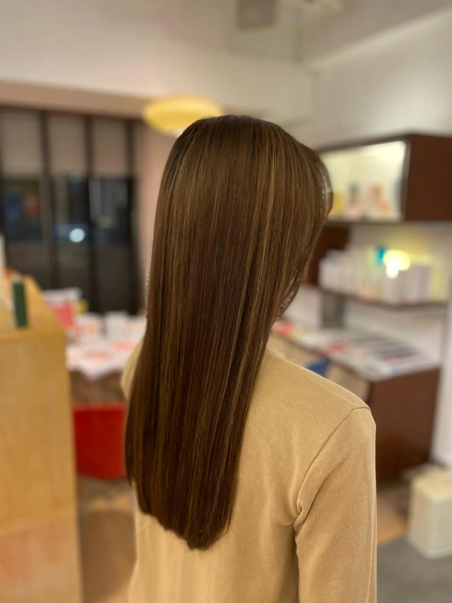 ロング ヘアカラー 増子 祐馬のヘアスタイル