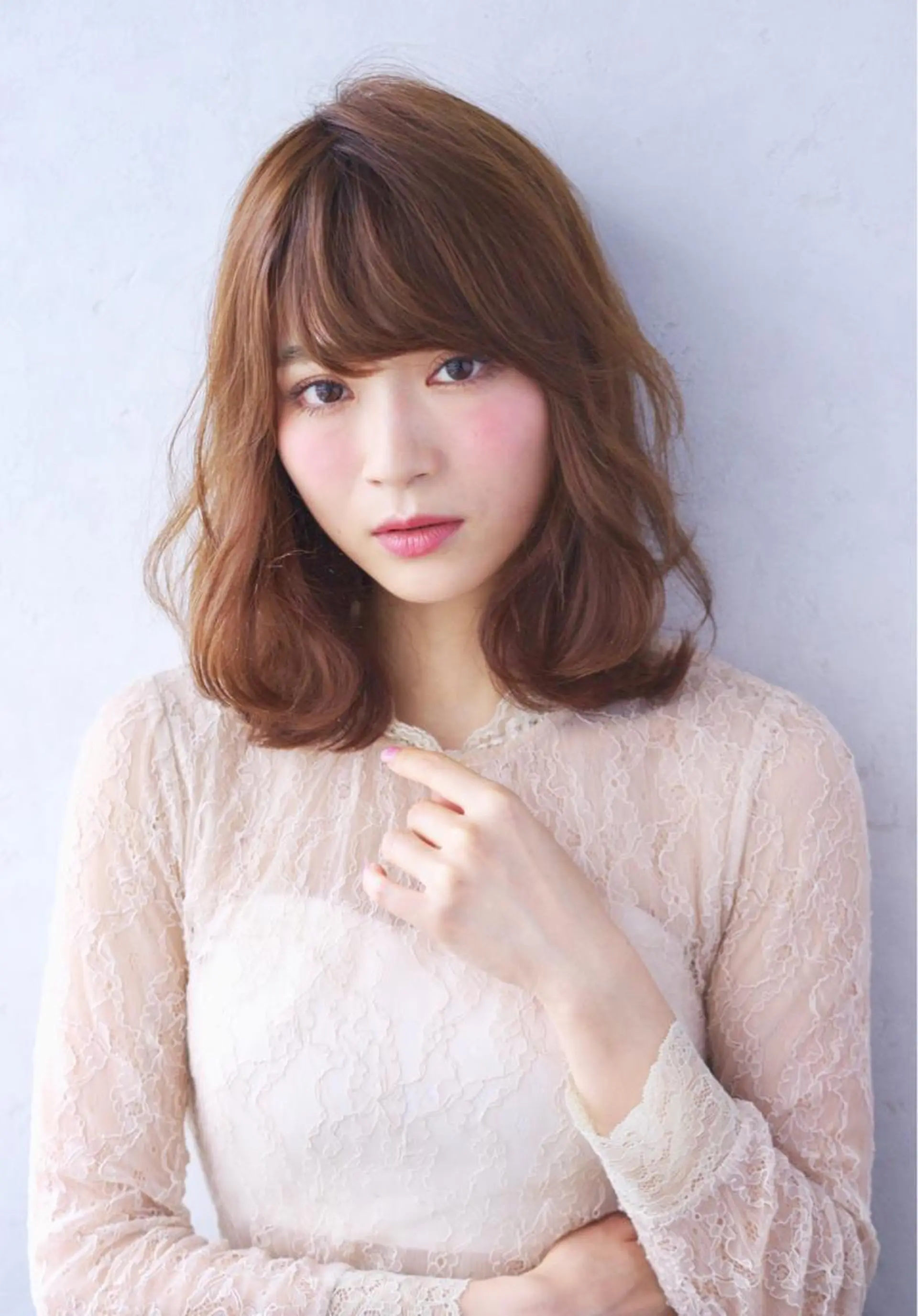 ミディアム カラー 💎髪質改善💎 デザイナーshinのヘアスタイル