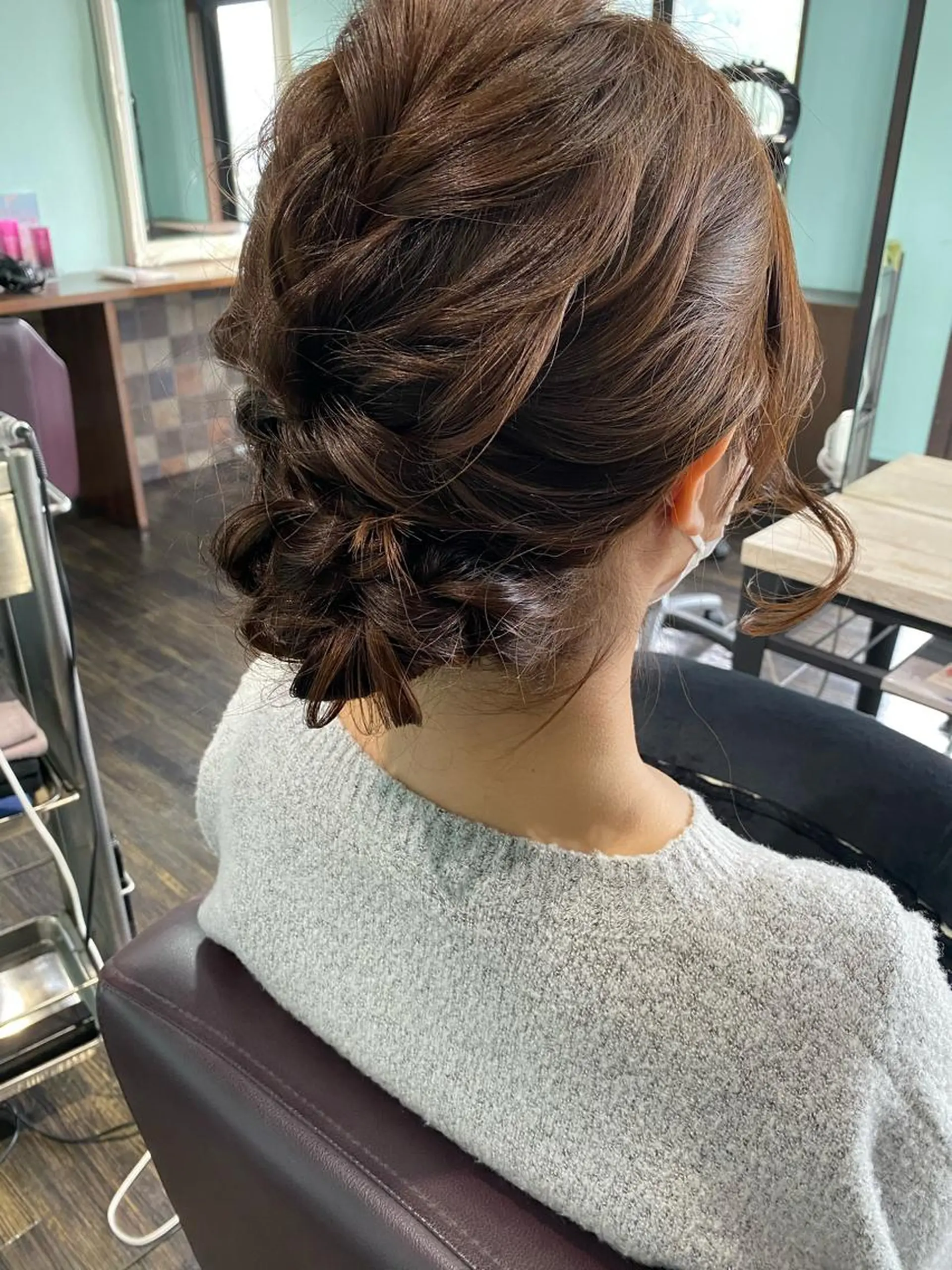 ヘアアレンジ 秋月 亜耶のヘアスタイル