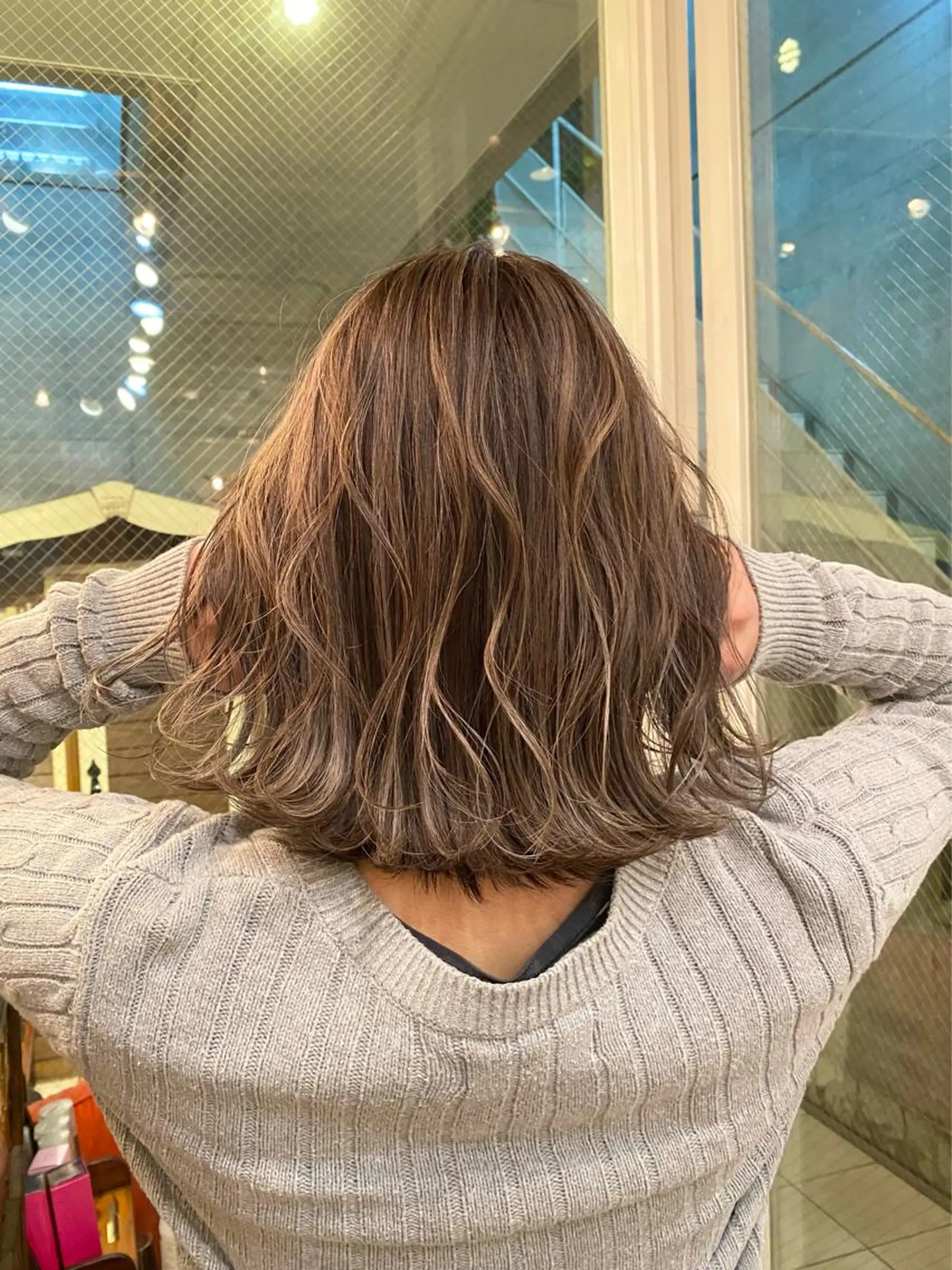 ミディアム 平成ギャル×韓国 mix💖MIKUのヘアスタイル