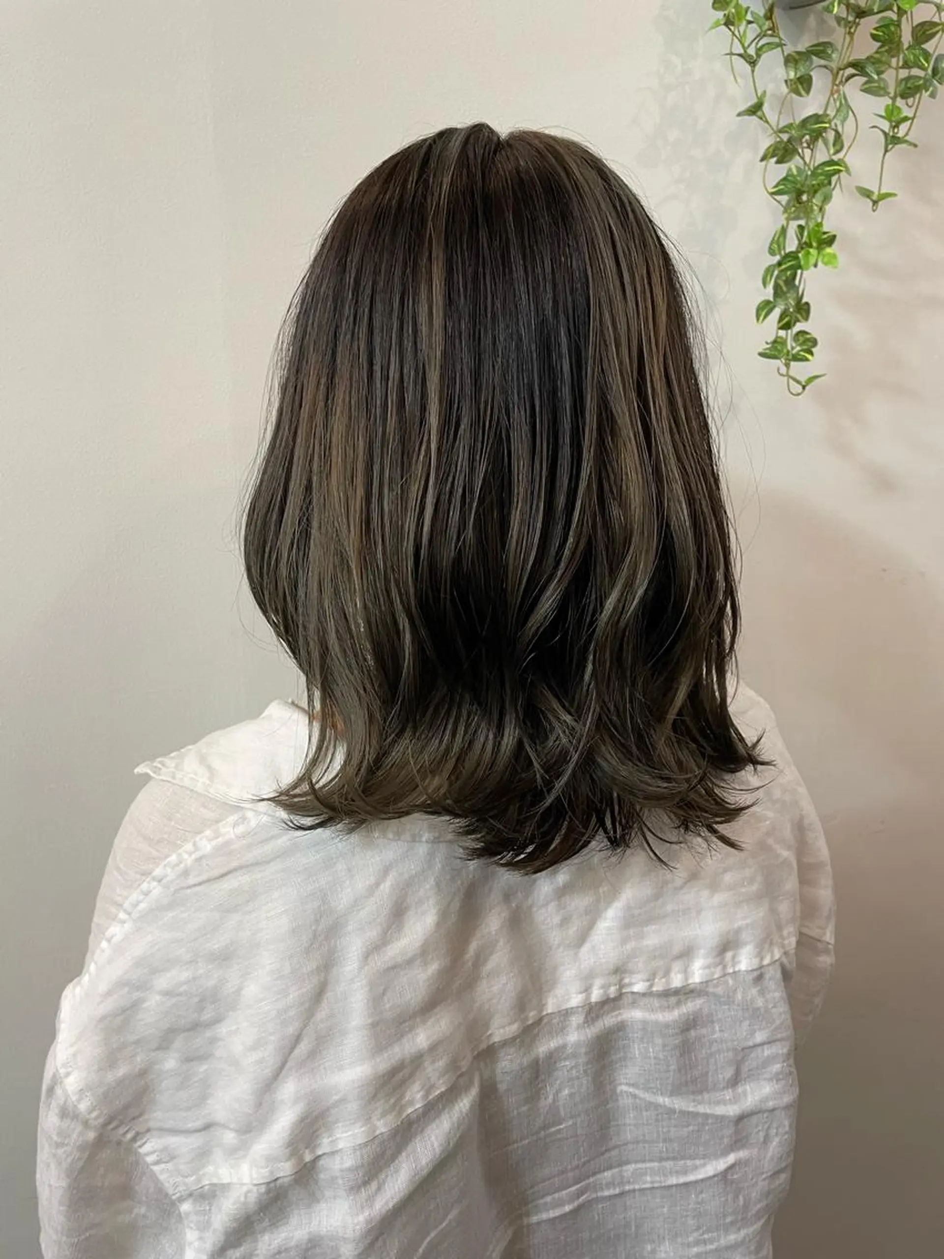 ミディアム カラー カット ヘアカラー ツヤ美髪💐 髪質改善/高山愛来のヘアスタイル