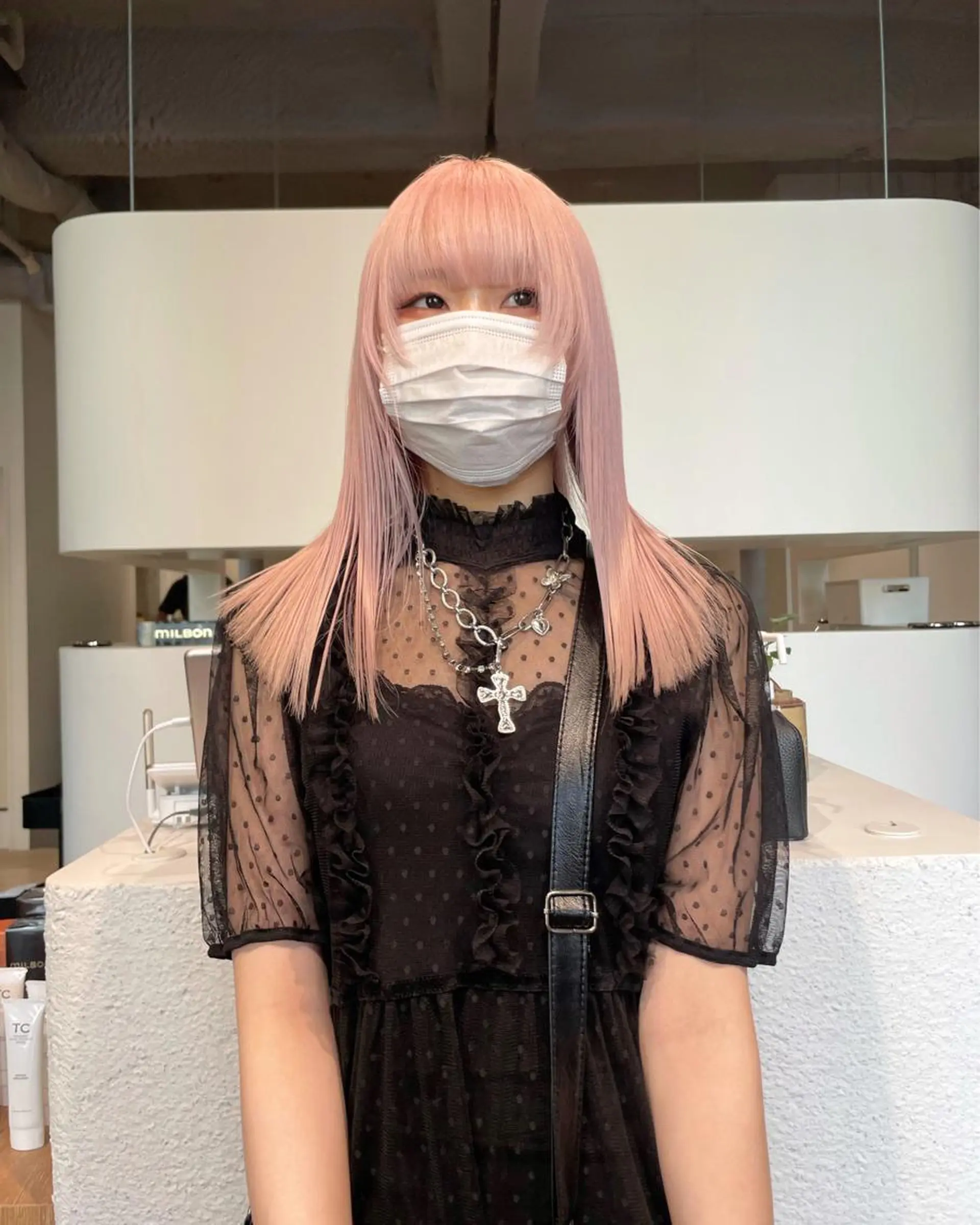 ロング 名古屋ハイトーン/ 🐶ブリーチ専門店のヘアスタイル