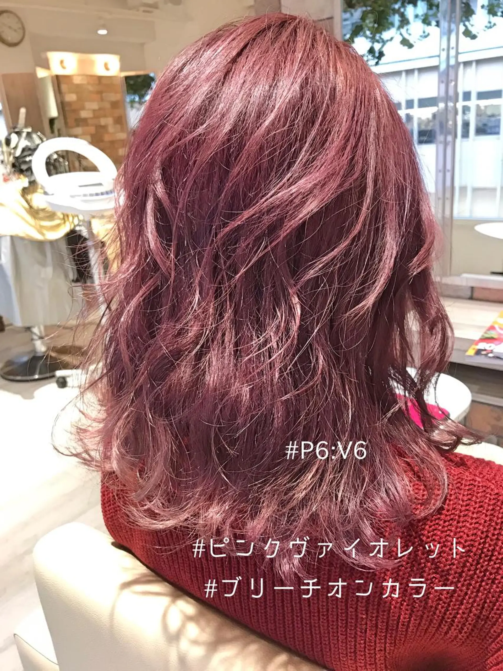 ミディアム ヘアカラー 韓国ヘア 山本勝志のヘアスタイル