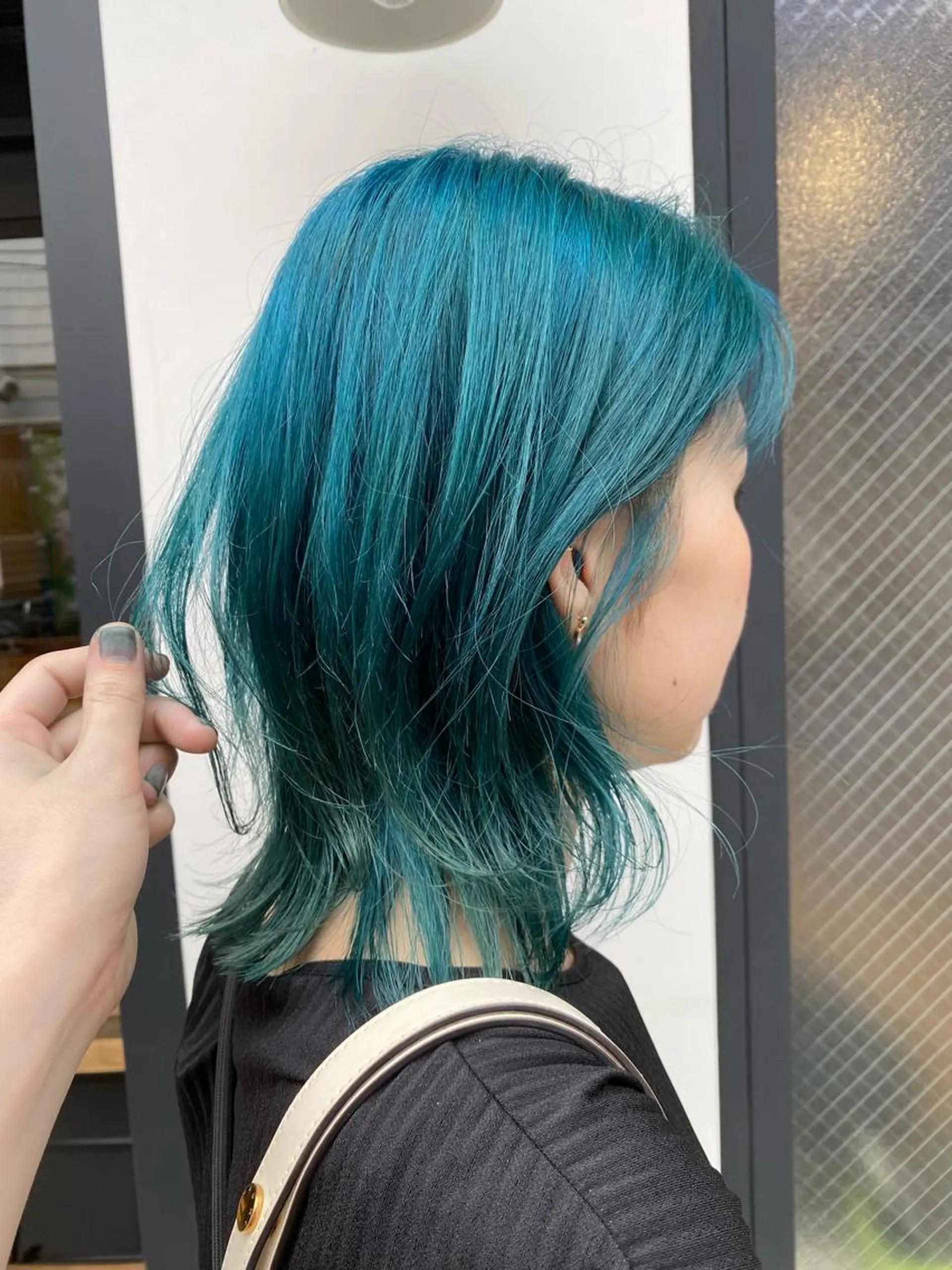 ミディアム カラー 暖色艶カラー♥️ nagi♥️のヘアスタイル