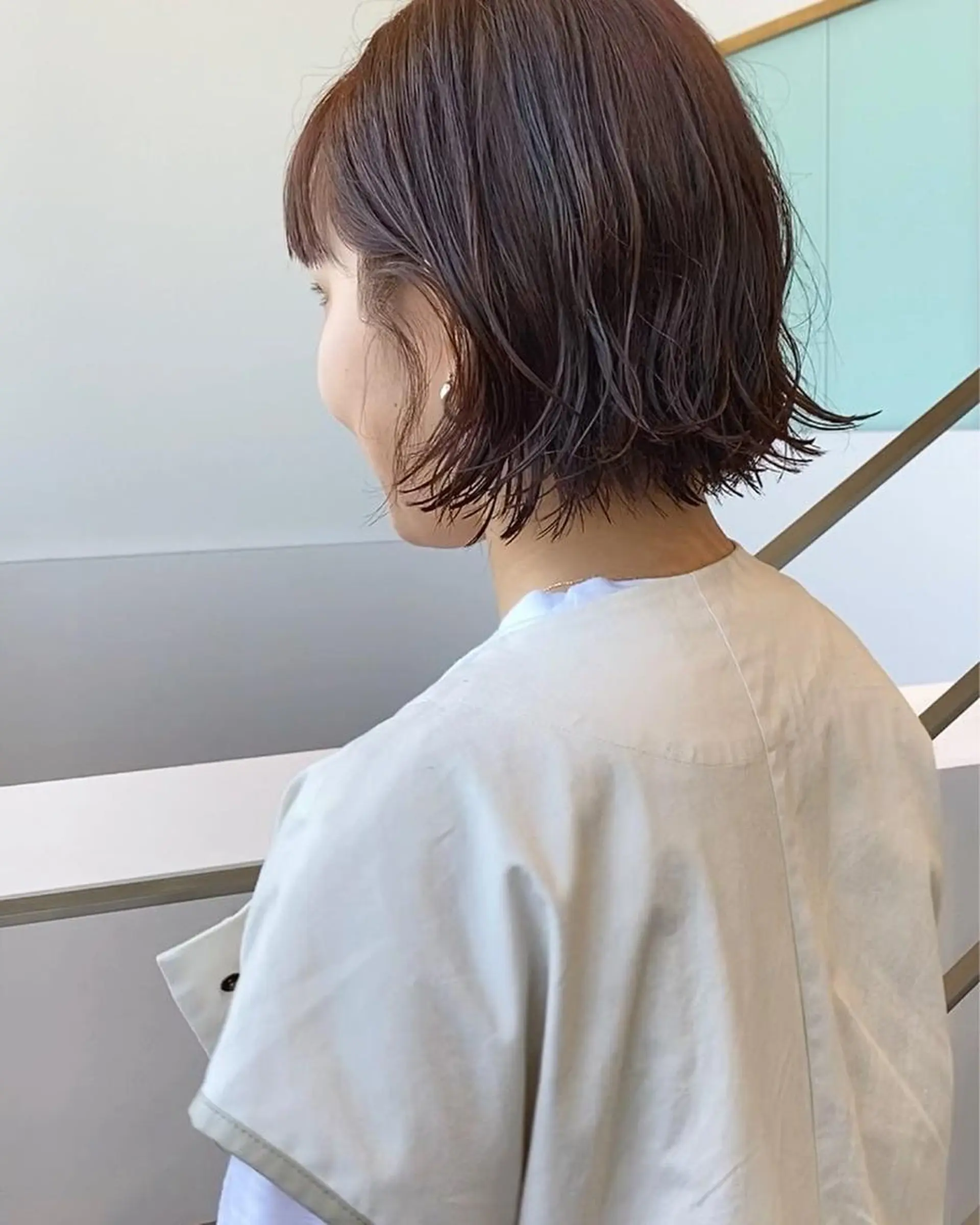 ショート カラー カット ヘアカラー KAWATOKO MISUZUのヘアスタイル