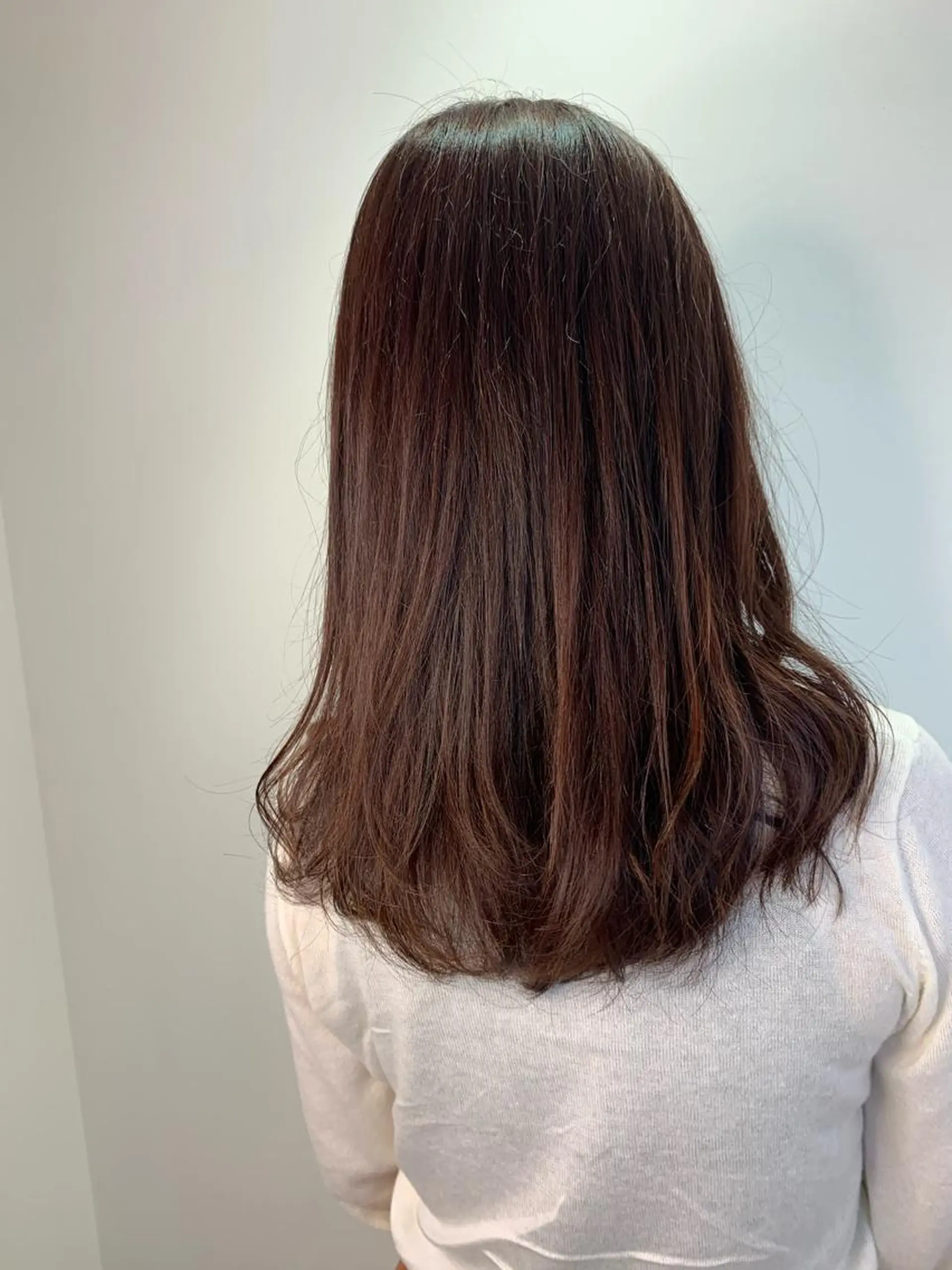 セミロング カラー ブラウンカラー ピンクカラー ピンクブラウン 【美髪を叶える】中谷 彰宏（アキ)のヘアスタイル