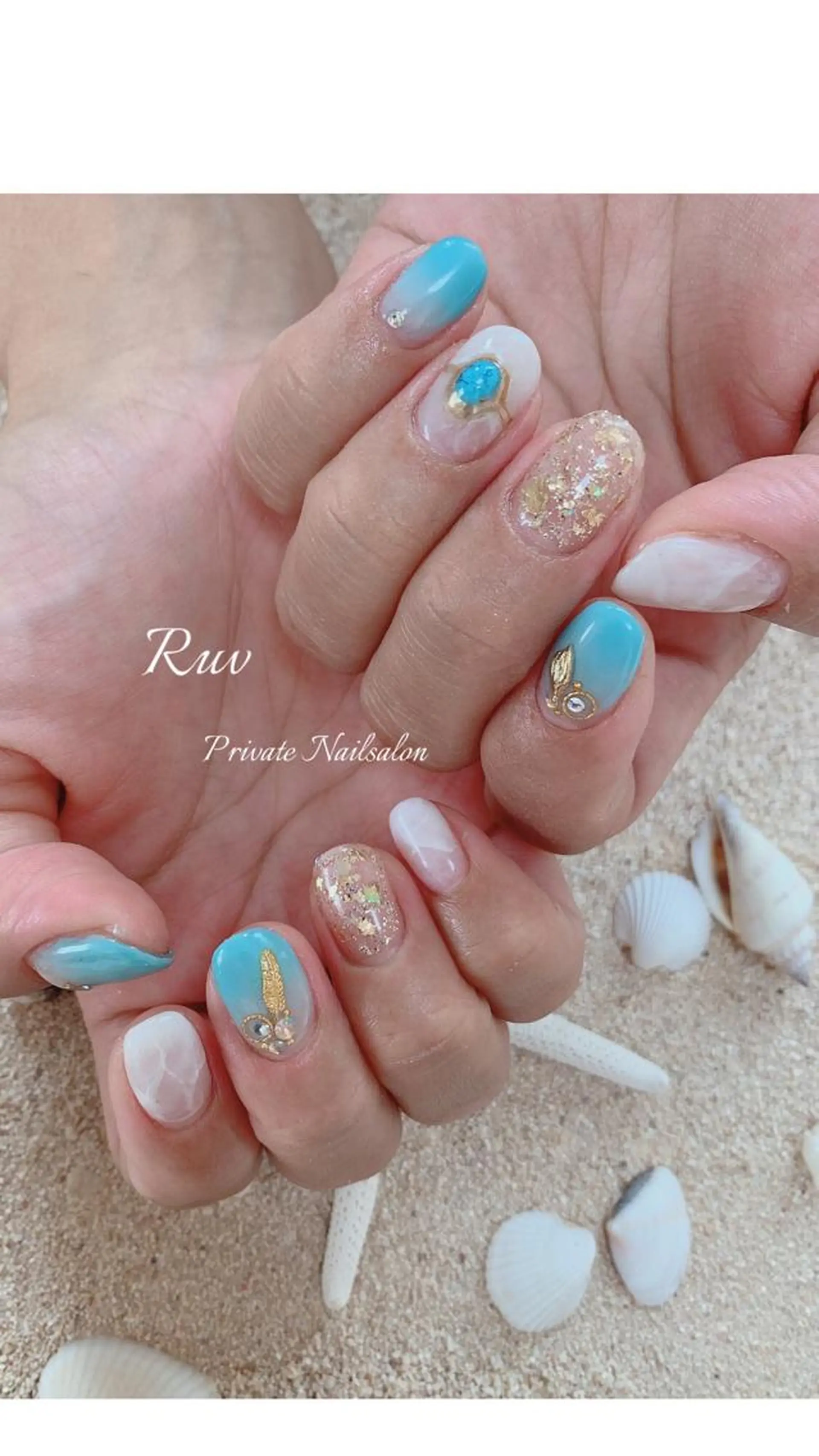 ネイル ハンドネイル プライベート ネイルサロン　ルヴのネイルデザイン