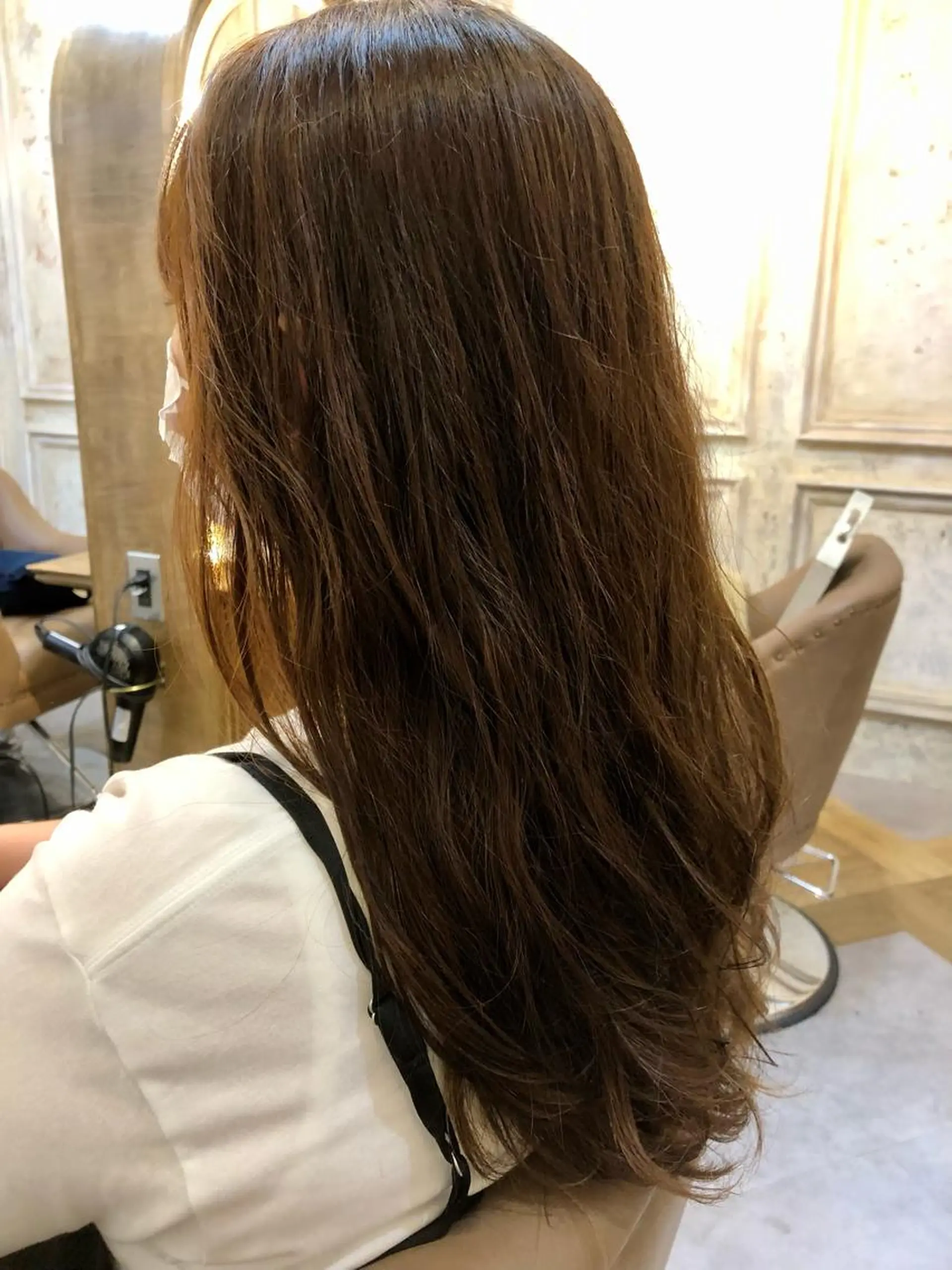 ロング パーマ 縮毛矯正 デジタルパーマ セン北徒歩５分 キシタクのヘアスタイル