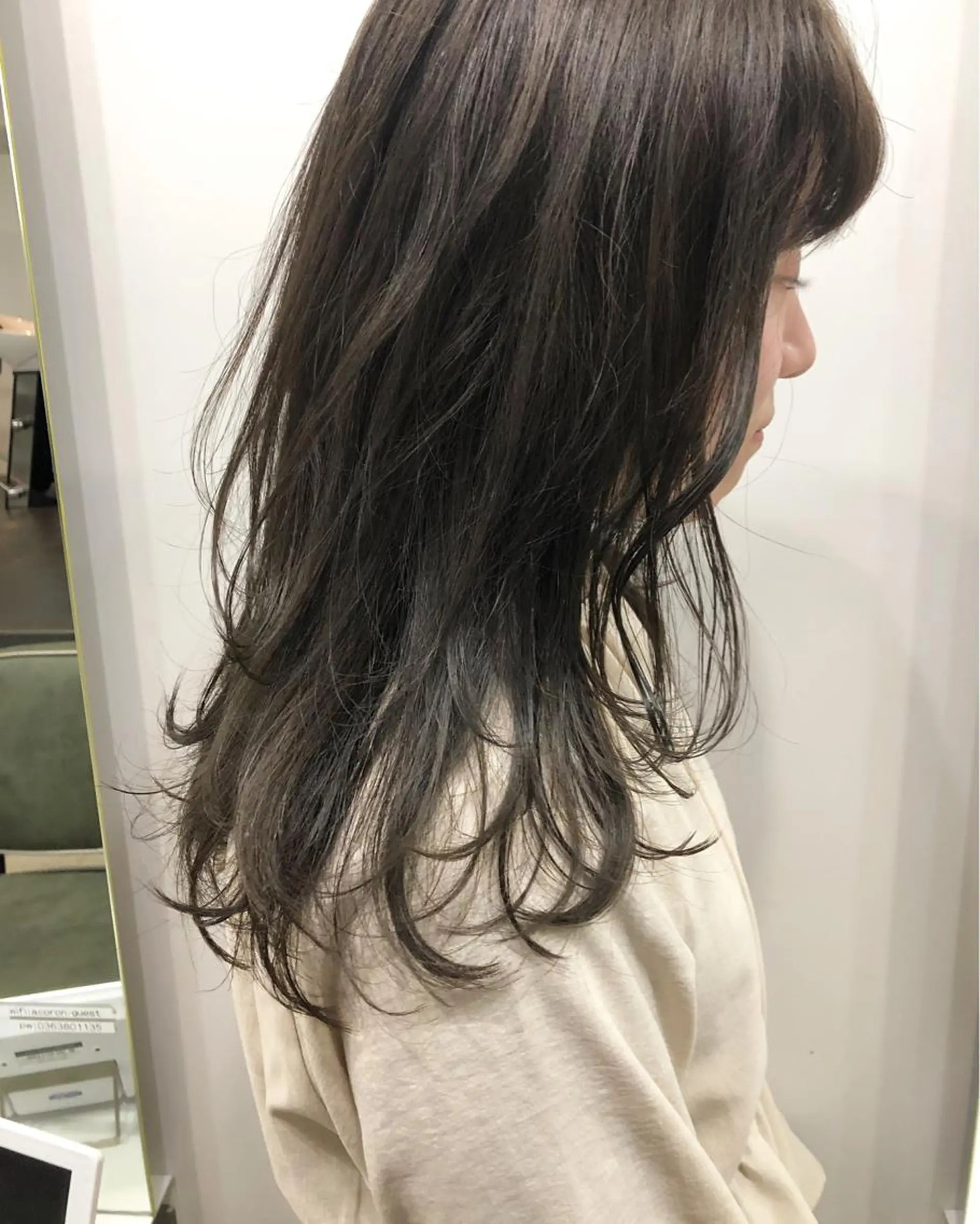 セミロング カラー ボブ/ミニボブ/ 立河今日子のヘアスタイル