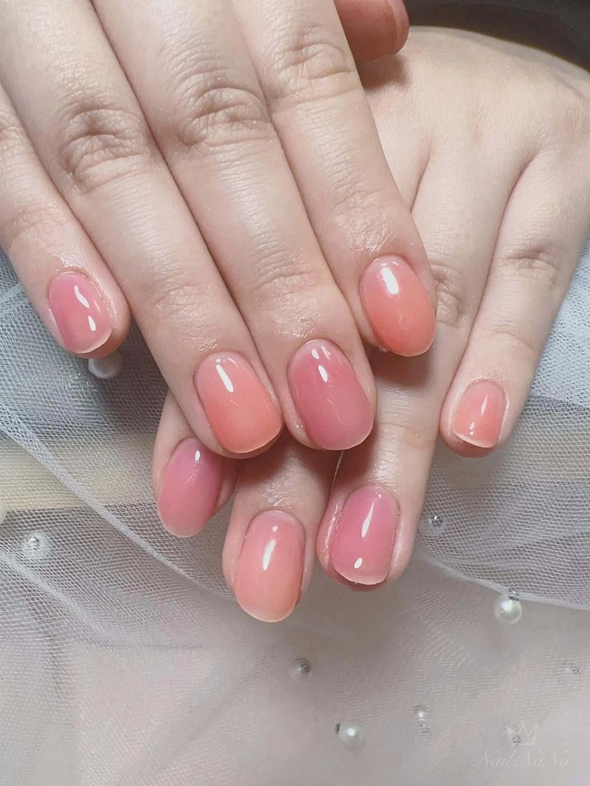 ショート カラー ネイル ハンドネイル Nail NaNaのネイルデザイン