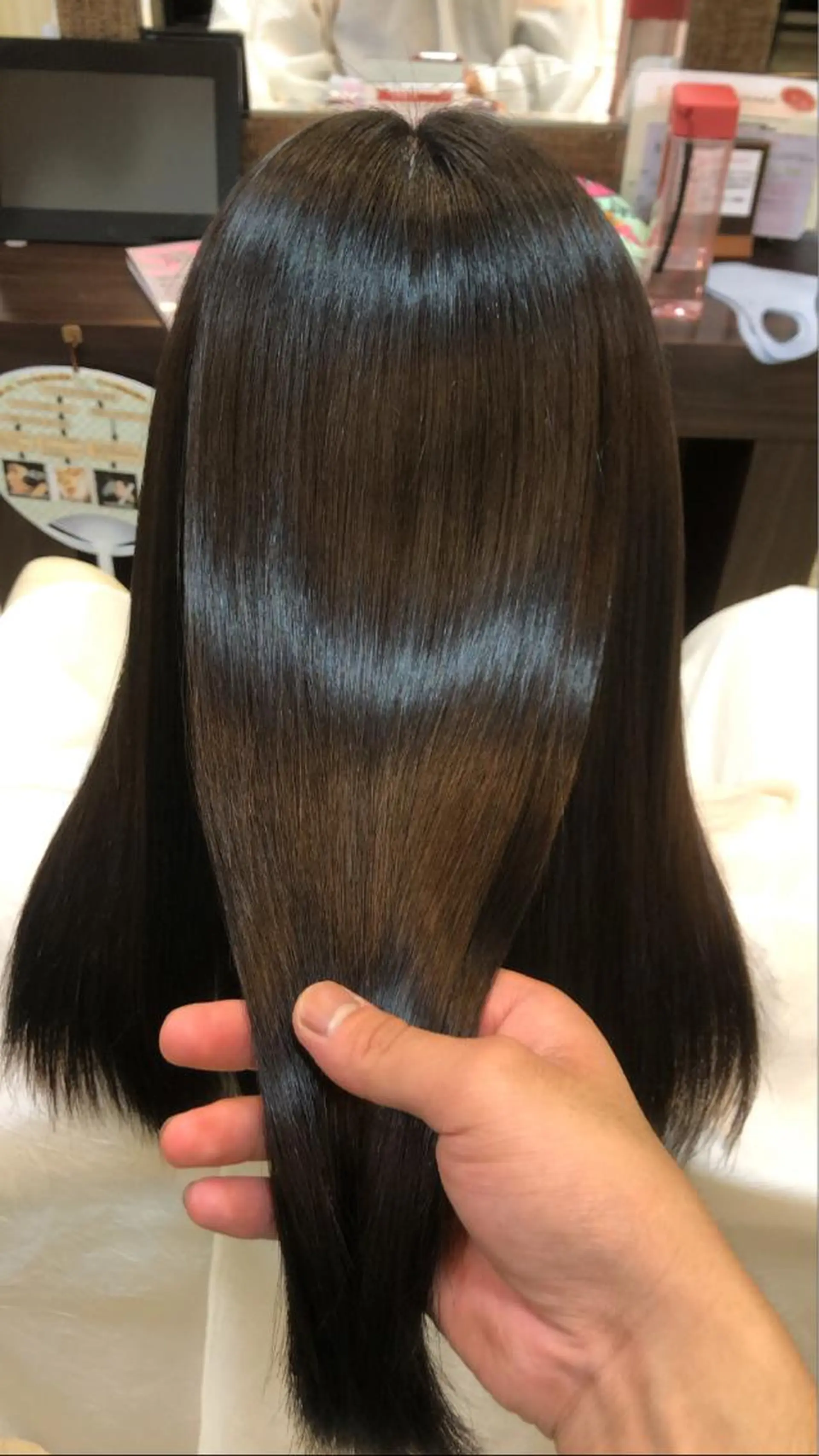 セミロング メンズパーマ 赤司 泰樹のヘアスタイル