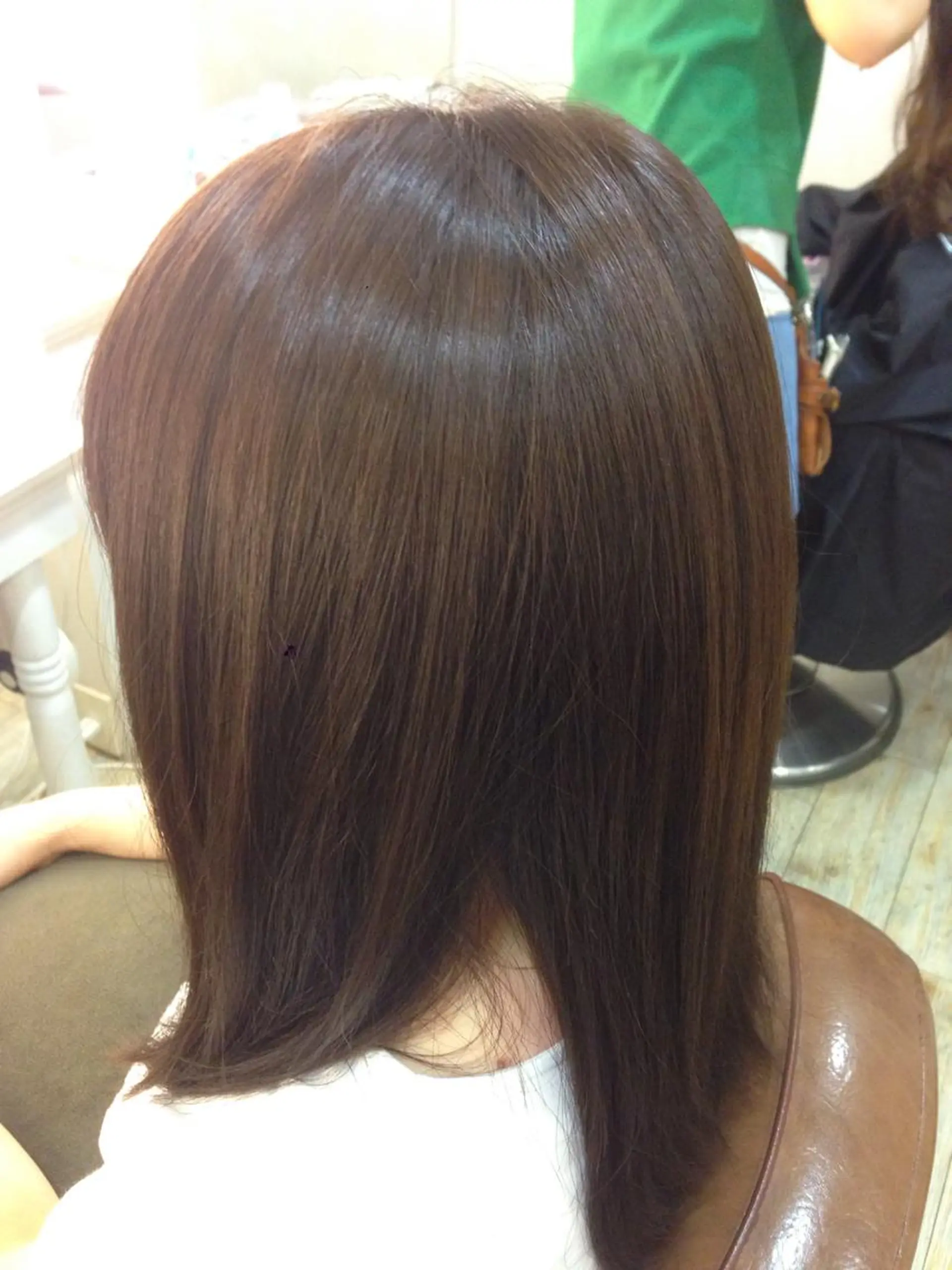 ロング カラー アッシュ トリートメント 小倉 聖也のヘアスタイル