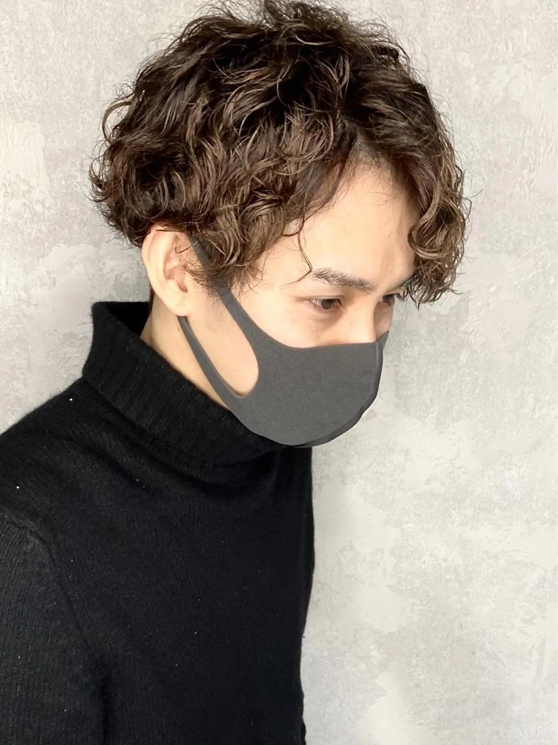 パーマ メンズ メンズパーマ スパイラルパーマ カット 🌾内山 龍介🌾のヘアスタイル