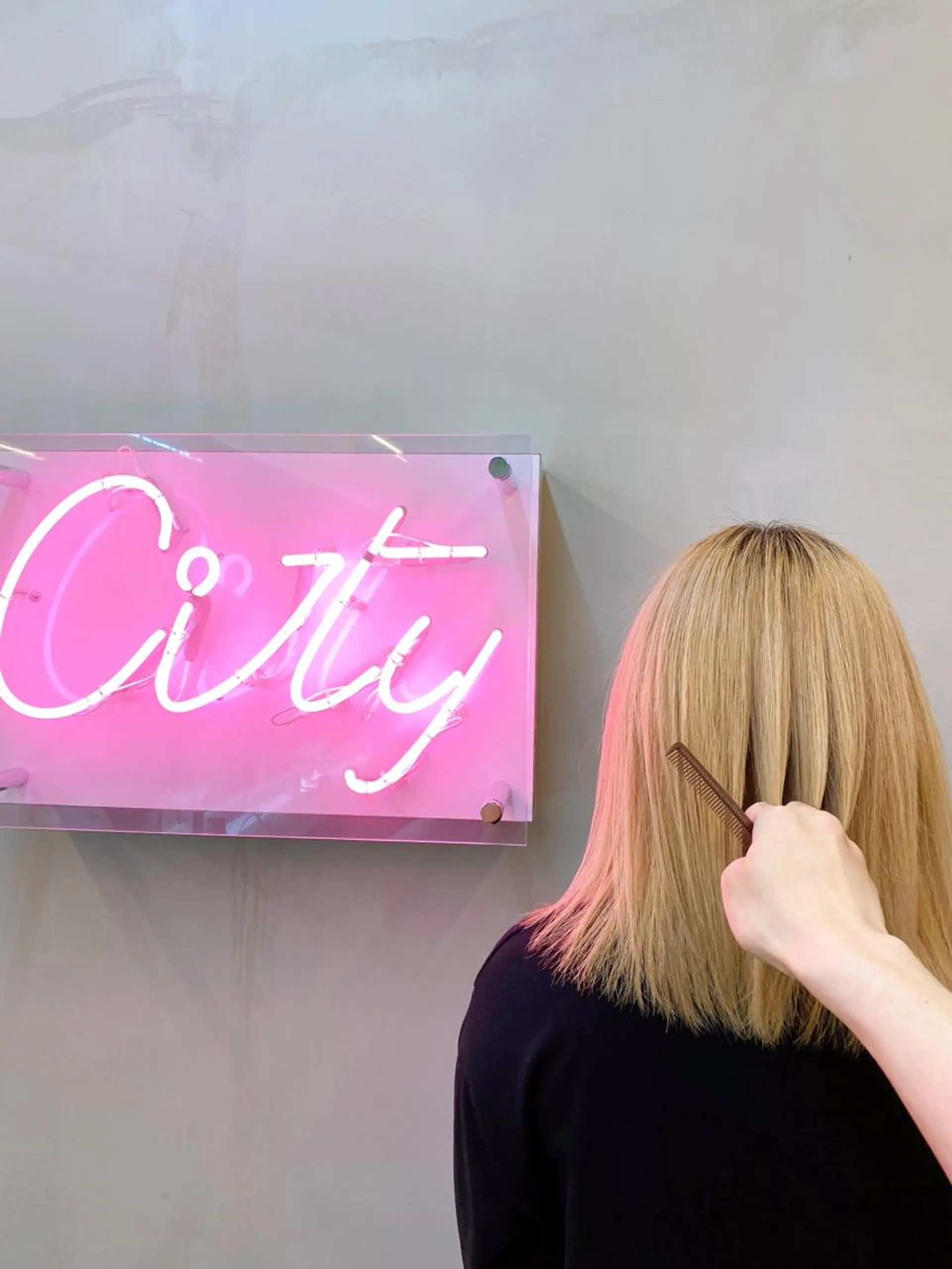 ミディアム トリートメント 酸熱トリートメント カット トリートメント 艶髪と透明感を ‼️/若林のヘアスタイル