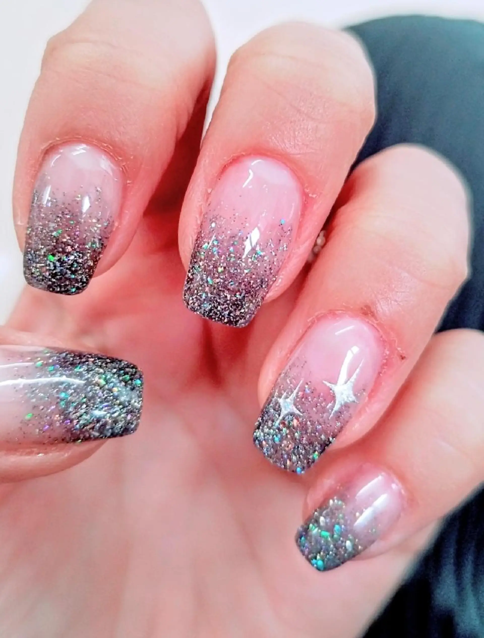 ネイル フラッシュネイル グラデーション ハンドネイル ulunail mikaのネイルデザイン