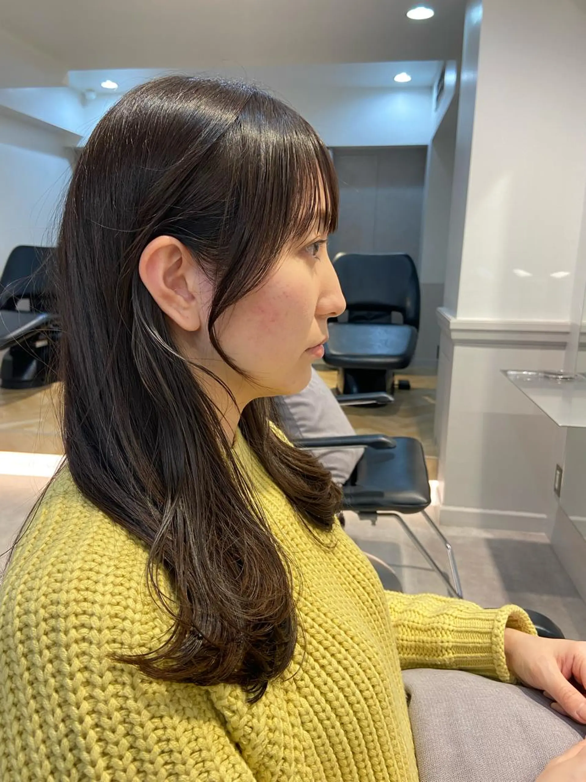 セミロング 山下夕月 ショート🫧ボブのヘアスタイル