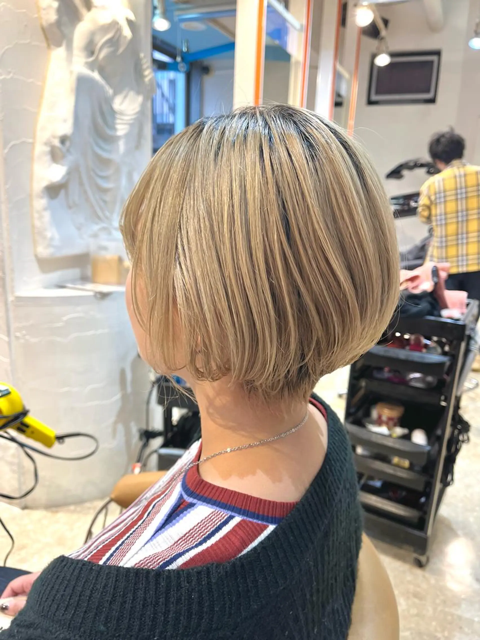 ショート カット うしだ かおるのヘアスタイル