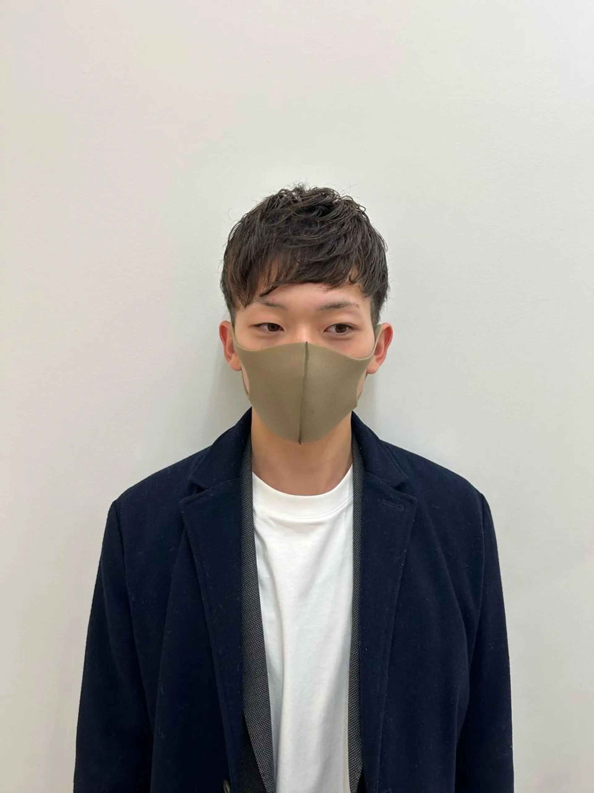 ショート メンズ パーマ メンズヘア/透明感 カラー/ayatoのヘアスタイル