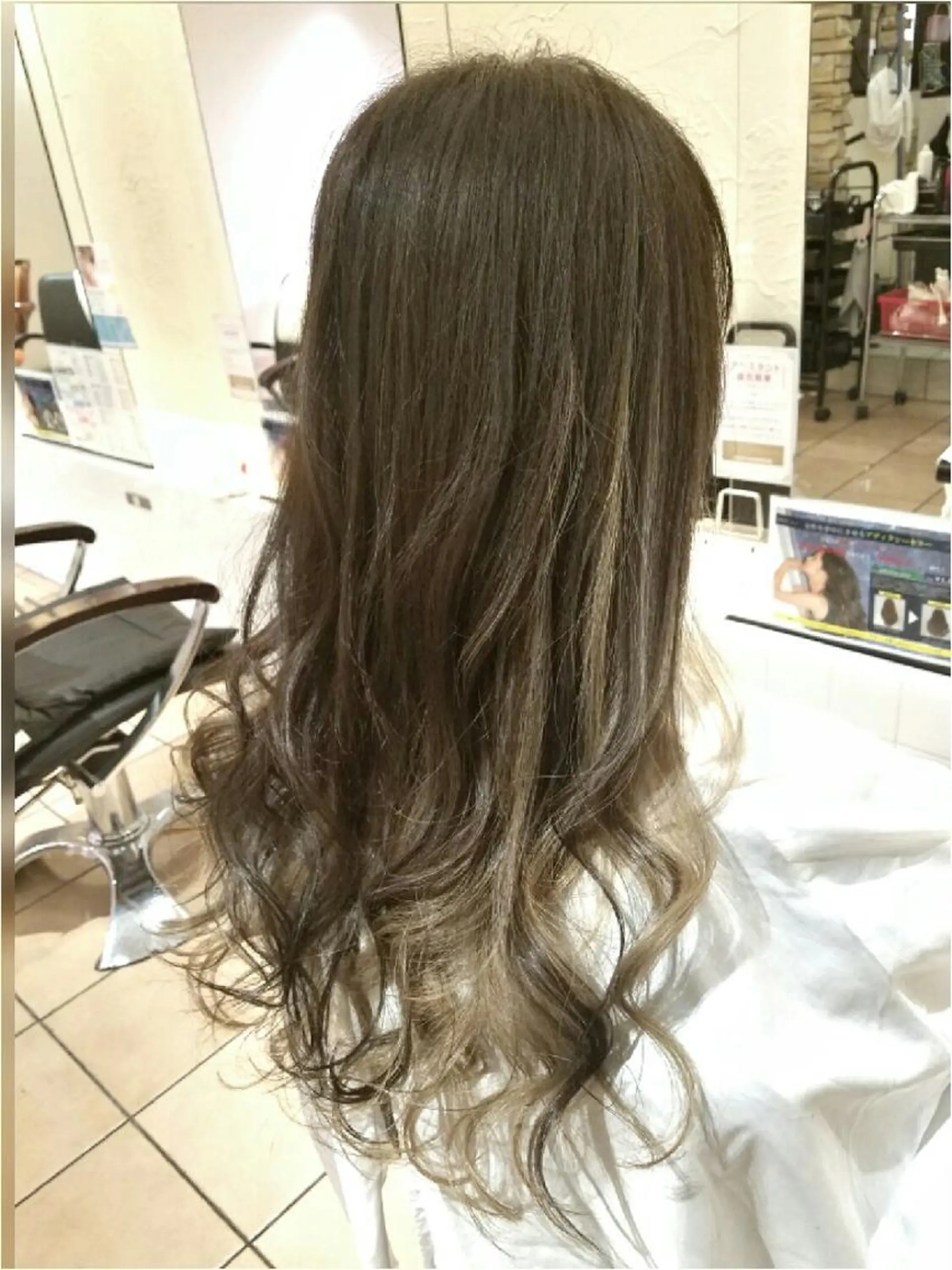 ロング カラー ヘアアレンジ 【髪質改善美容師】t occa茨木篠原健太のヘアスタイル