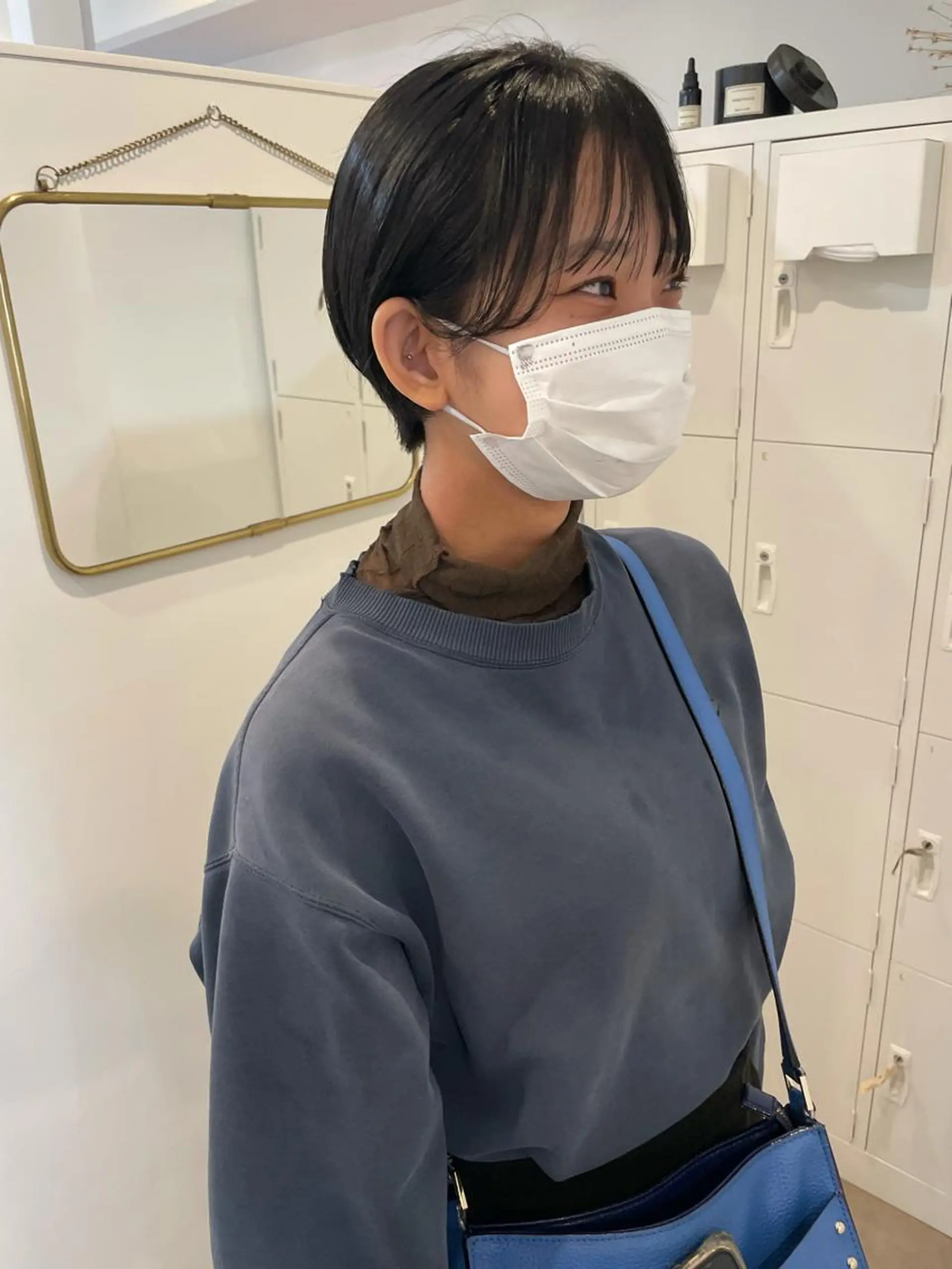 ショート ショートヘア カット ヘアカラー トリートメント 大迫 江梨のヘアスタイル