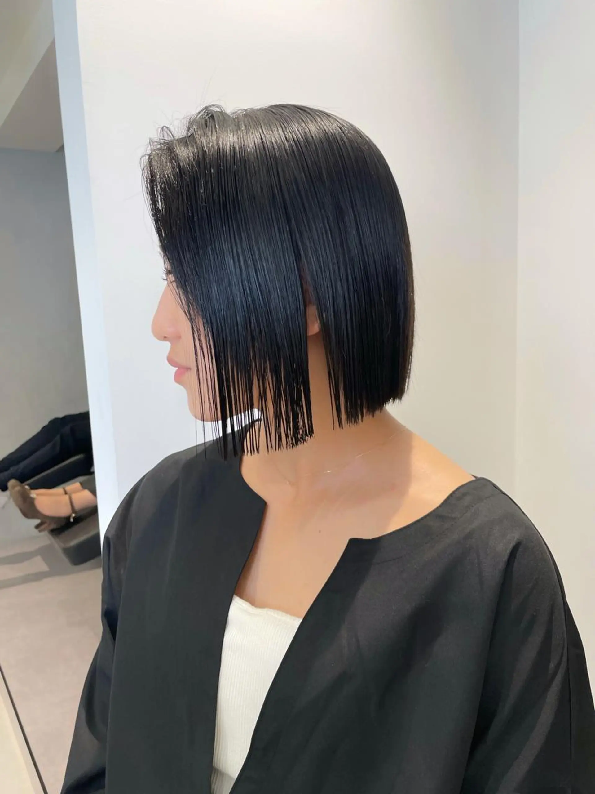 ショート パーマ ボブ 縮毛矯正 カット 縮毛矯正 トリートメント ヘアセット メンズ特化 パーマ/オザワのヘアスタイル