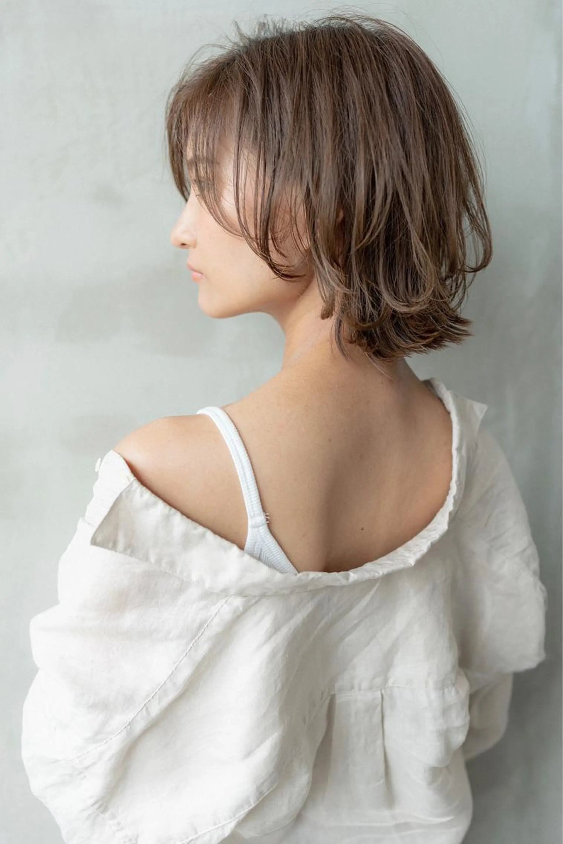 ミディアム カラー 韓国ヘア 店長NEGIのヘアスタイル