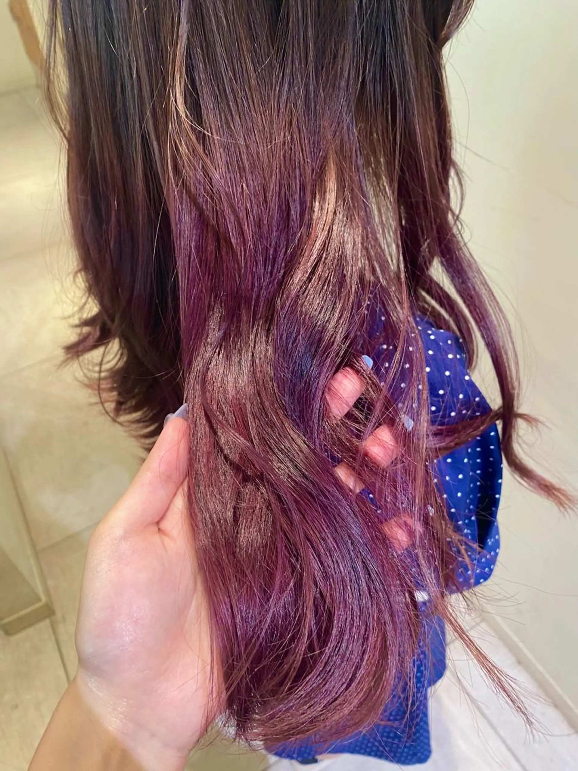 ロング カラー 艶感カラー/ SHIN　YUKIのヘアスタイル