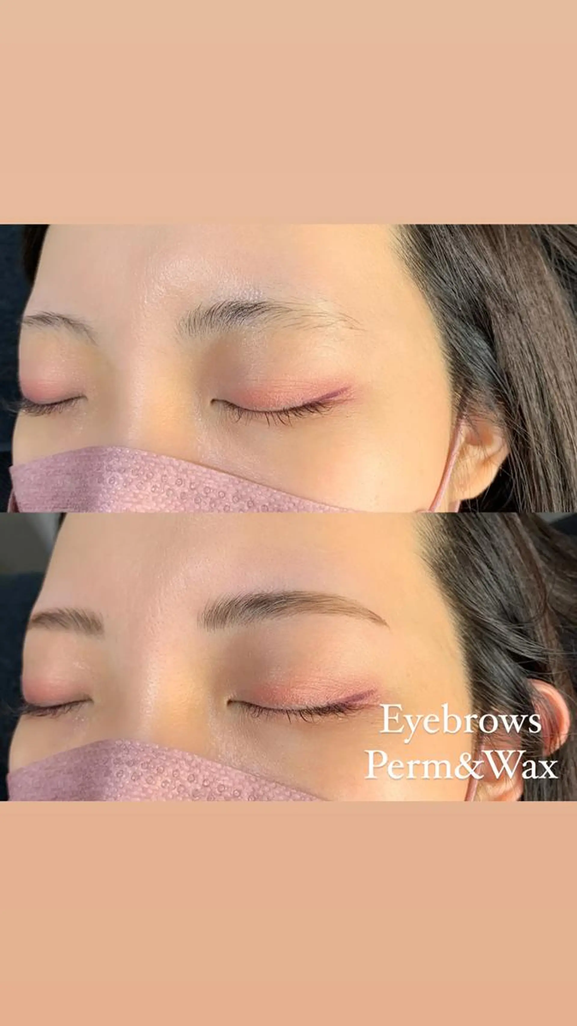 パーマ アイブロウ ハリウッドブロウリフト laki studioの眉毛・アイブロウイメージ