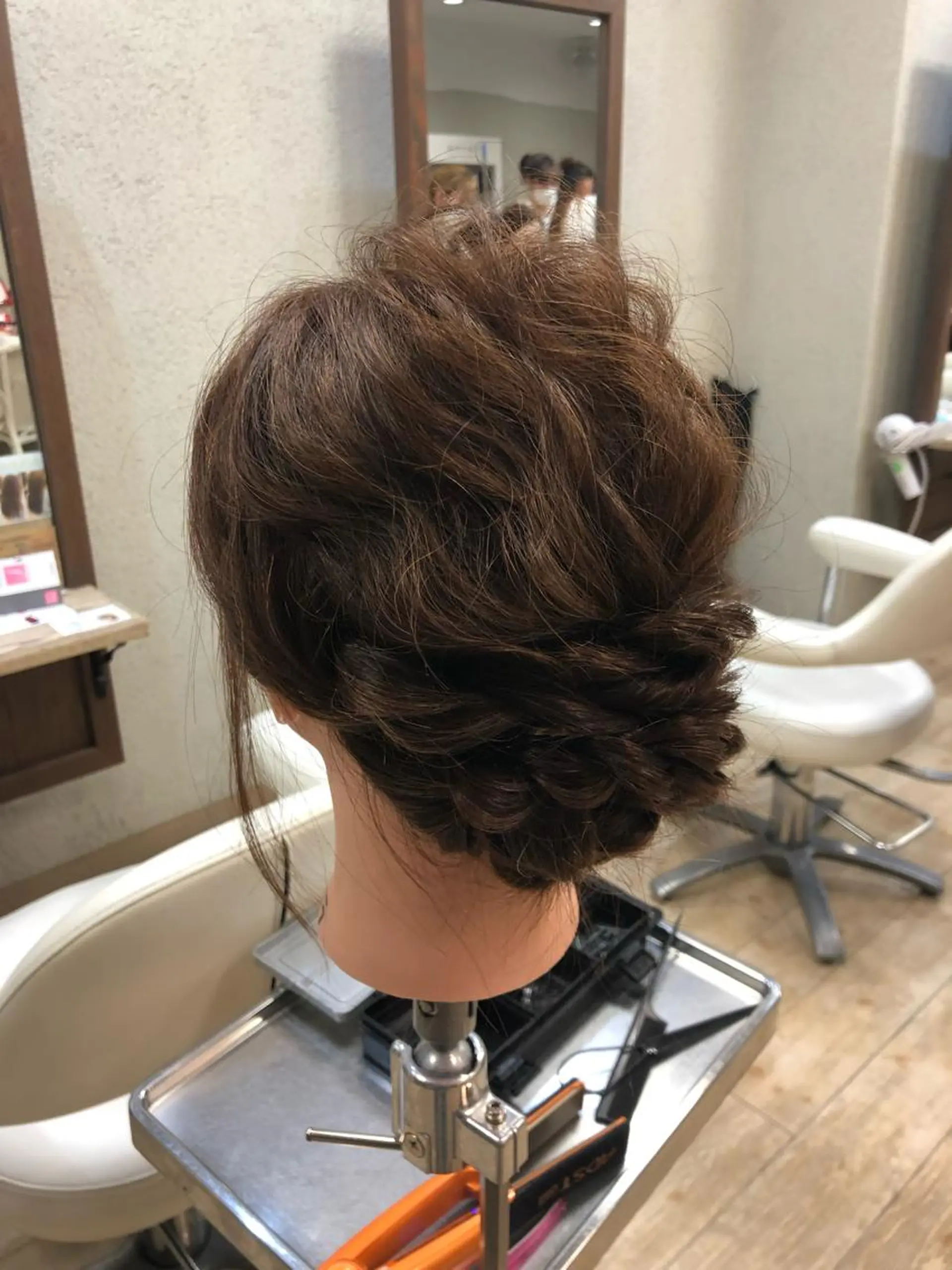 ロング ヘアセット 阿部 美咲のヘアスタイル