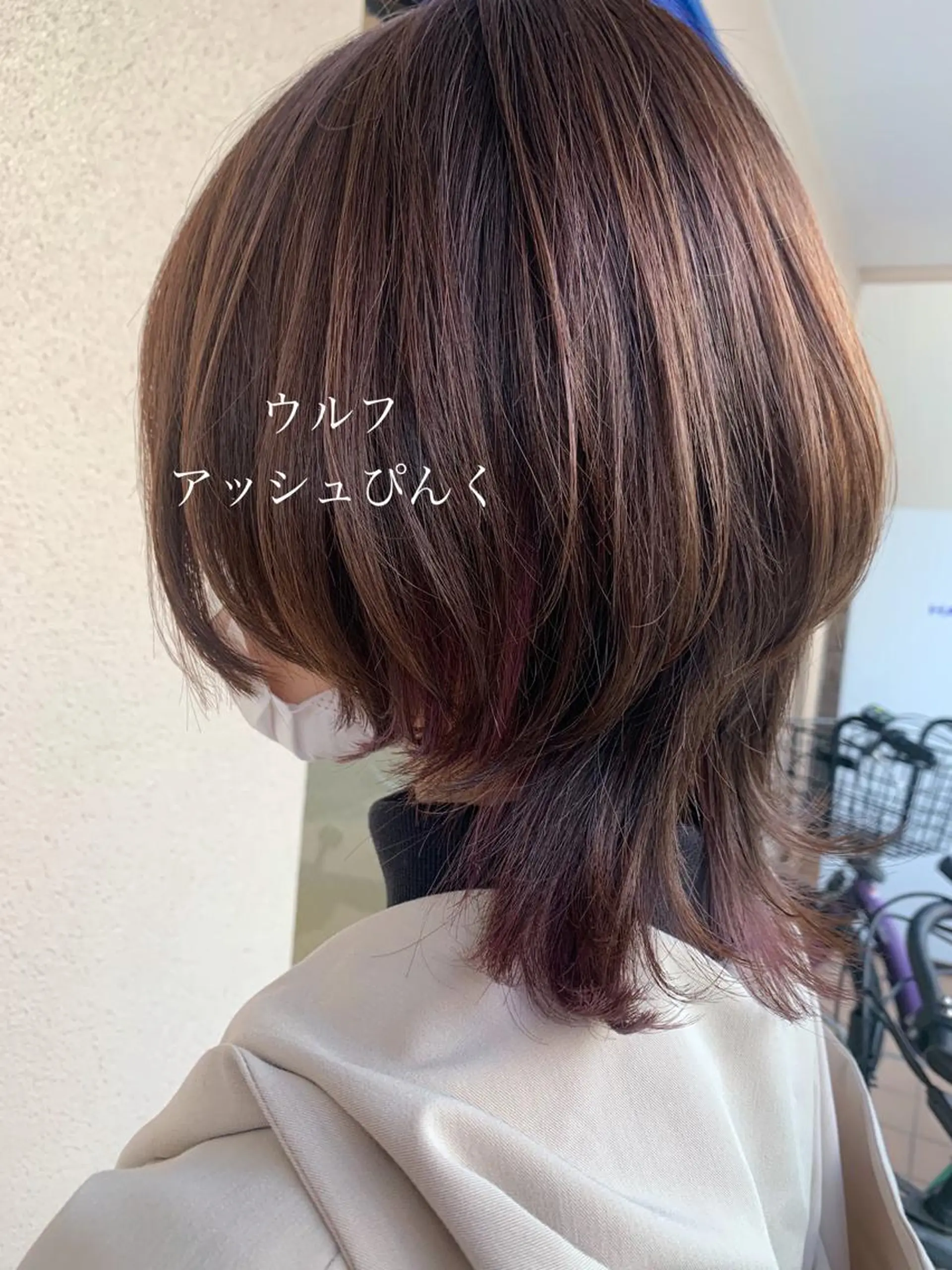 ショート ウルフカット 中垣 南のヘアスタイル