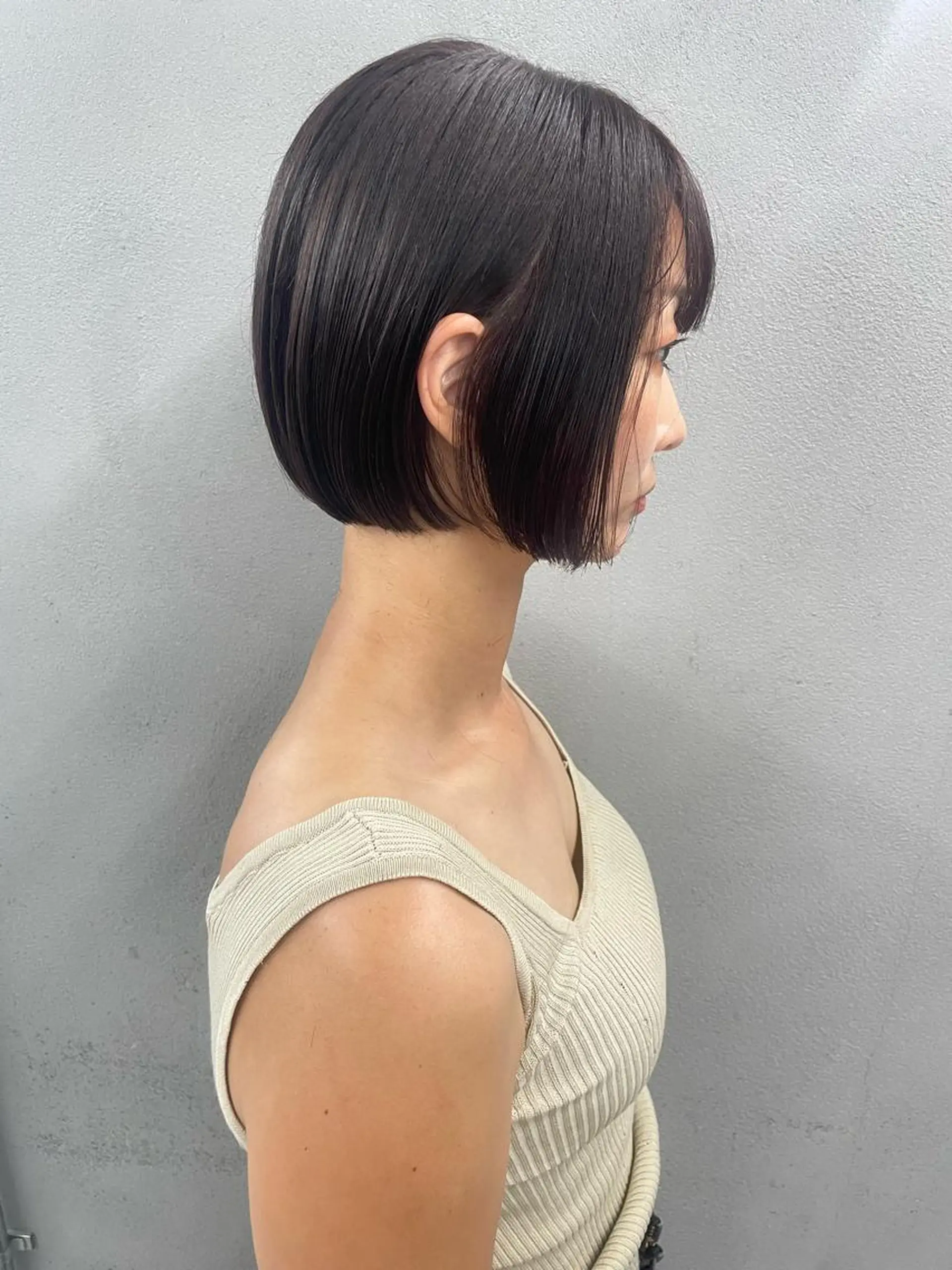 ショート カラー カット トリートメント #tag  田島 純奈のヘアスタイル