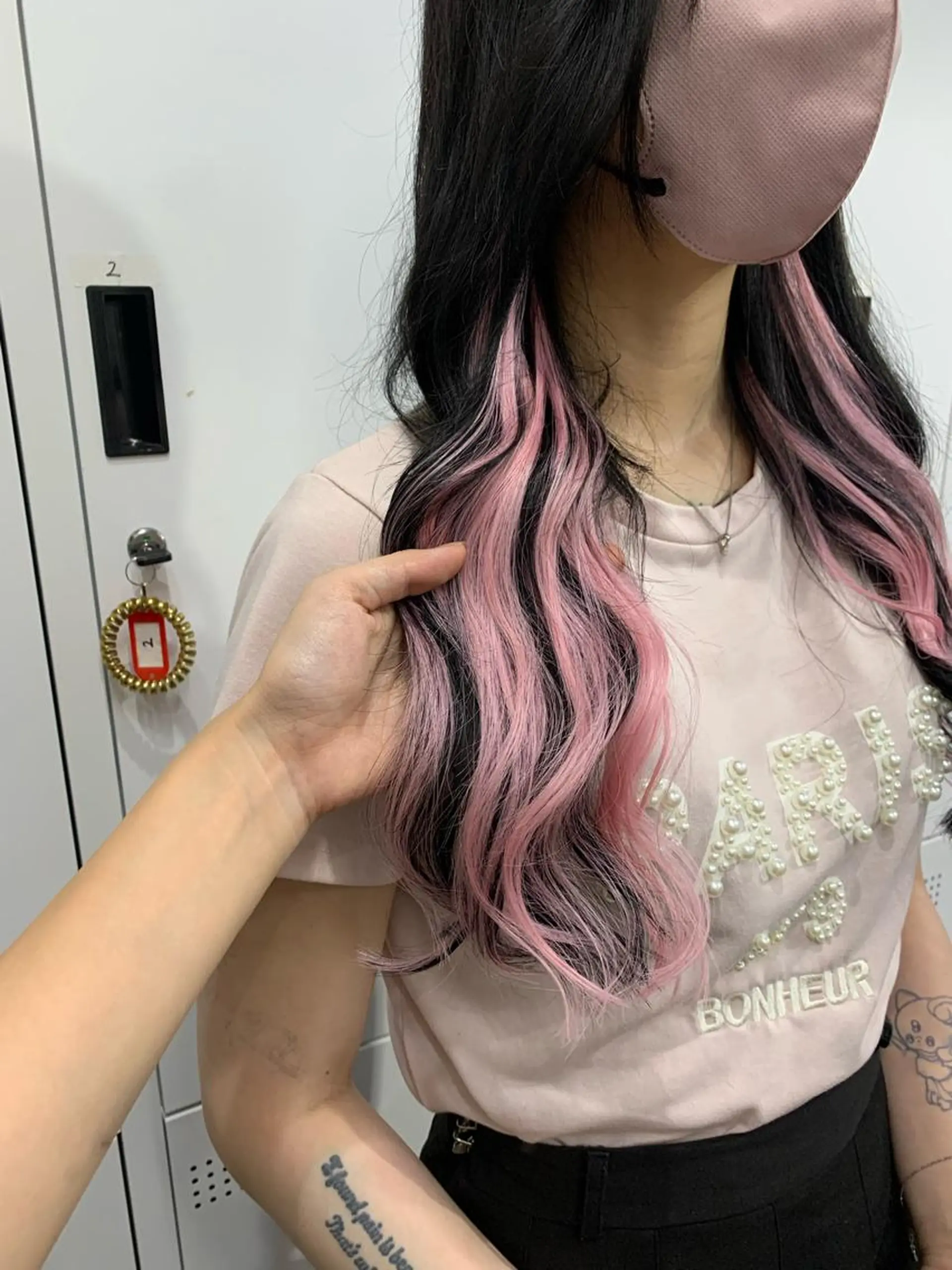 ロング カラー インナーカラー エクステ 🌸U-topia 🌸伊藤穂乃花🌸のヘアスタイル