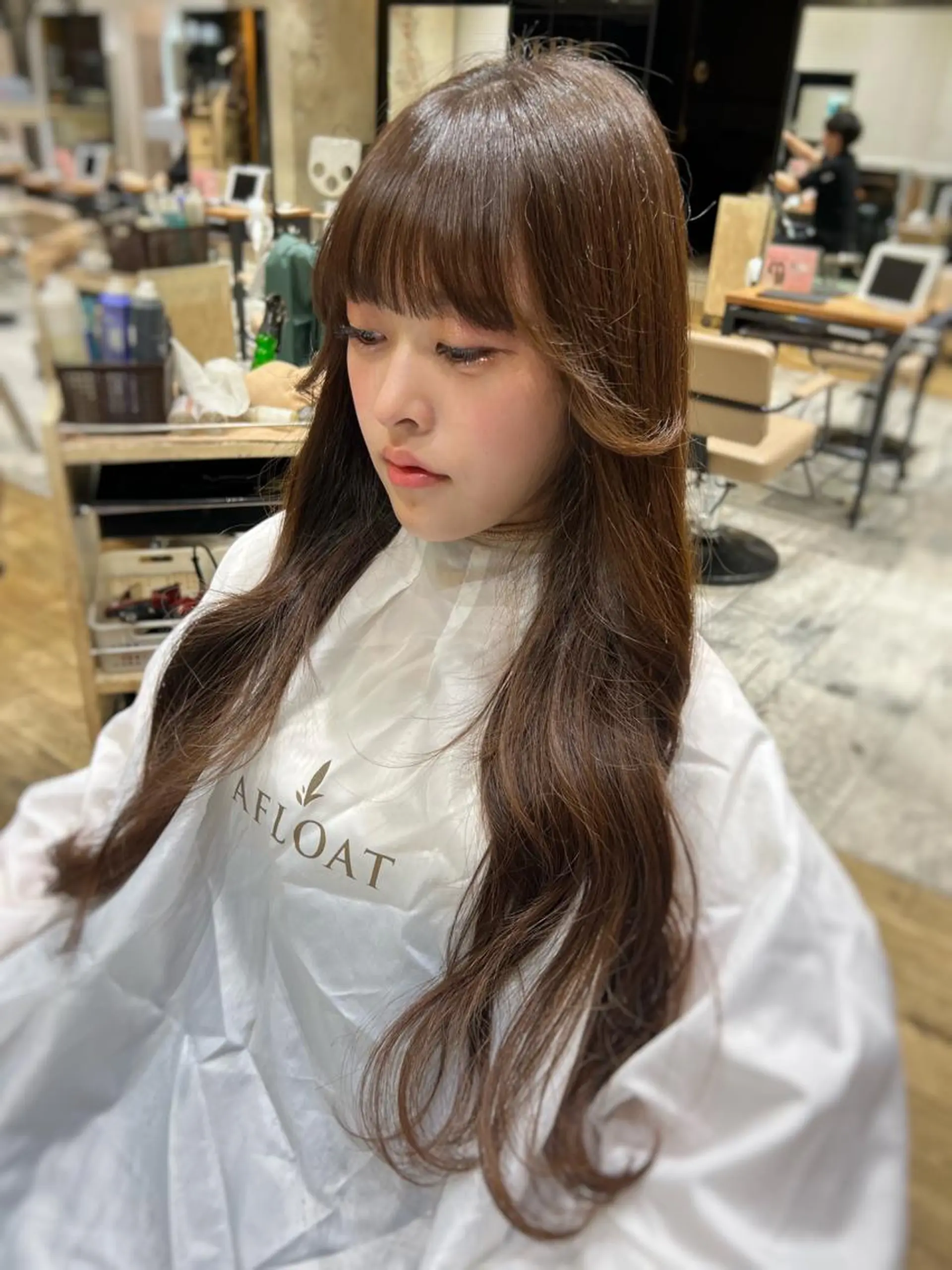 ロング 💍新宿ショート 💍岩田莉奈のヘアスタイル