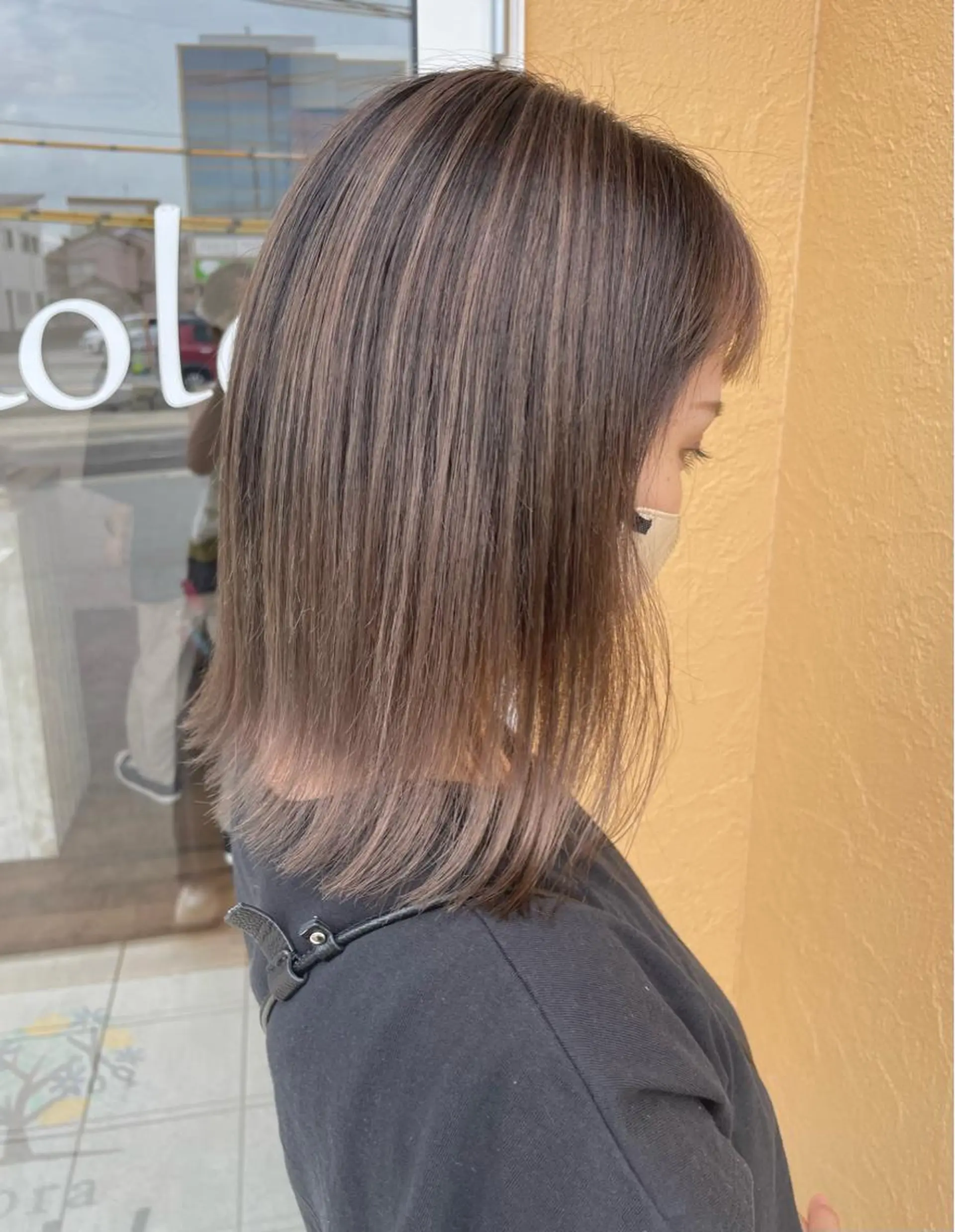 ショート カラー ヘアアレンジ 小倉 愛里のヘアスタイル