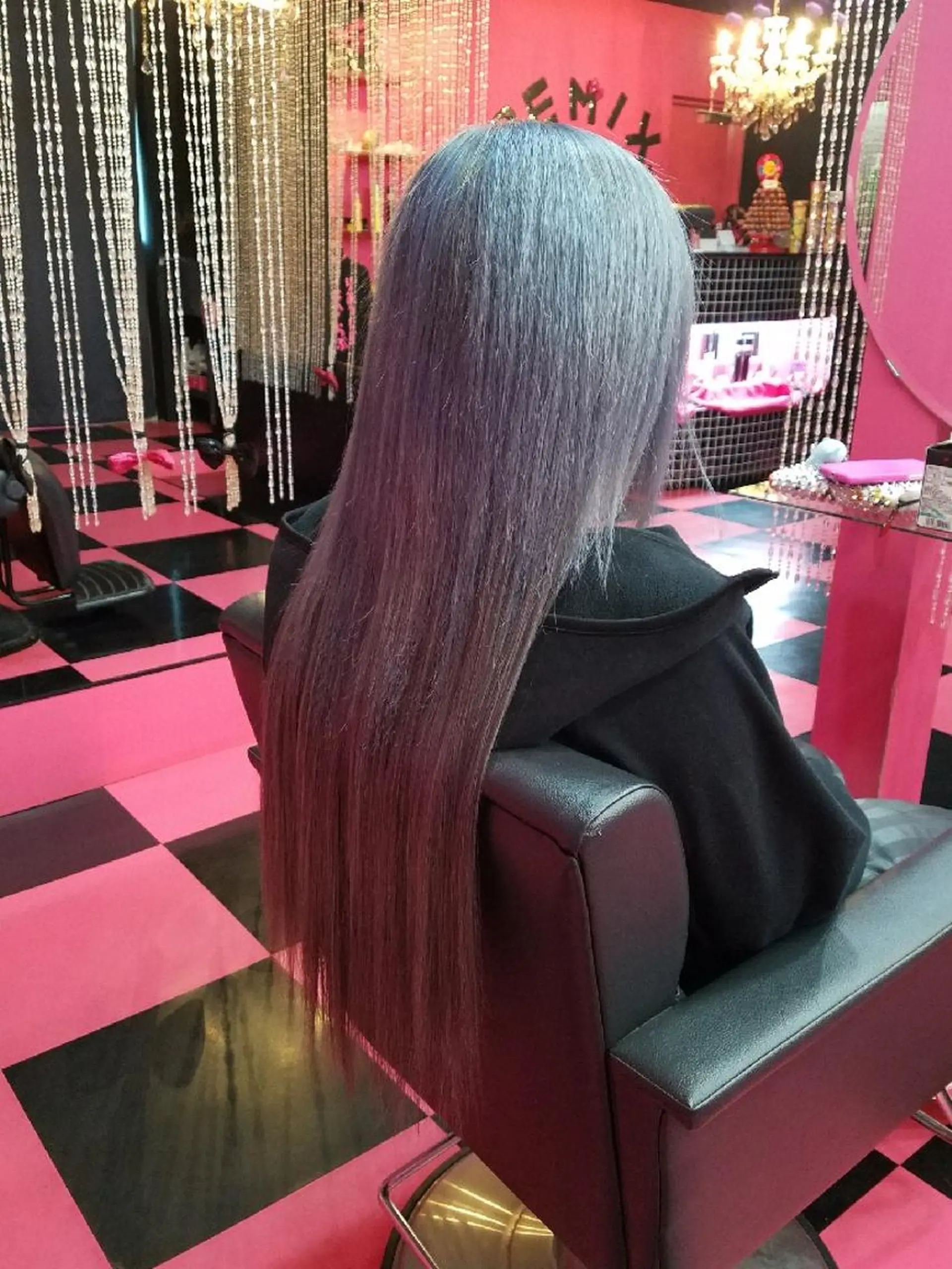 カラー ロング ブリーチ ダブルカラー エクステ REMIX　by　  Love　hairのヘアスタイル