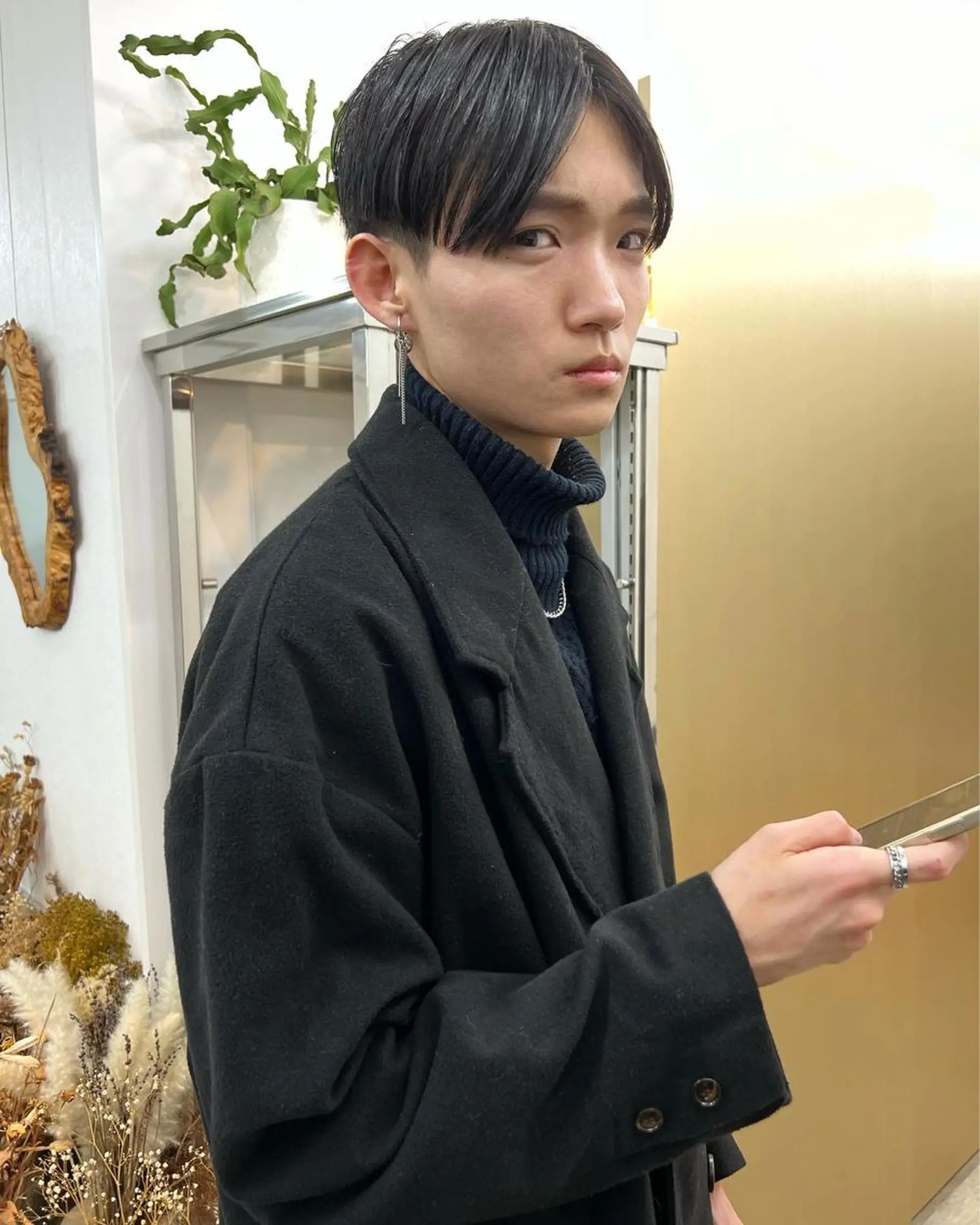 ショート カラー パーマ ヘアアレンジ メンズ 【池袋/スパイキー ショート】ⓝⓘⓜⓤのヘアスタイル