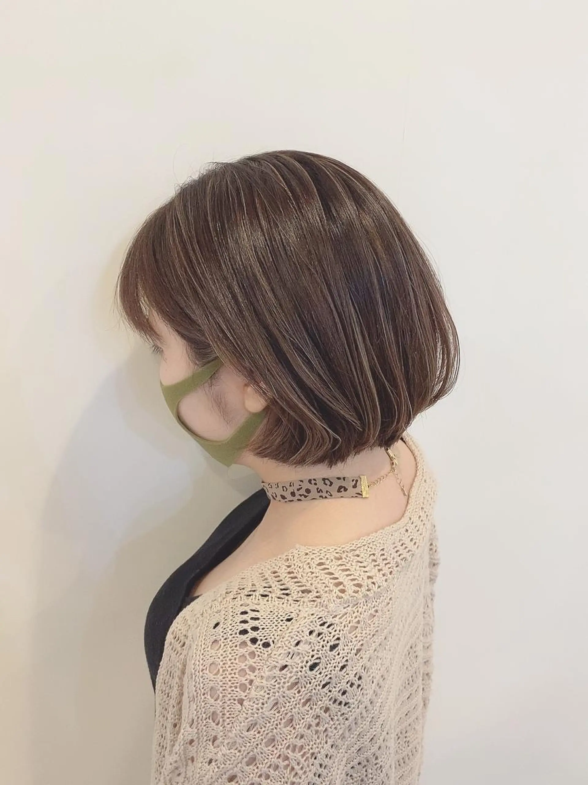 ショート ハイライト 石川 珠有のヘアスタイル