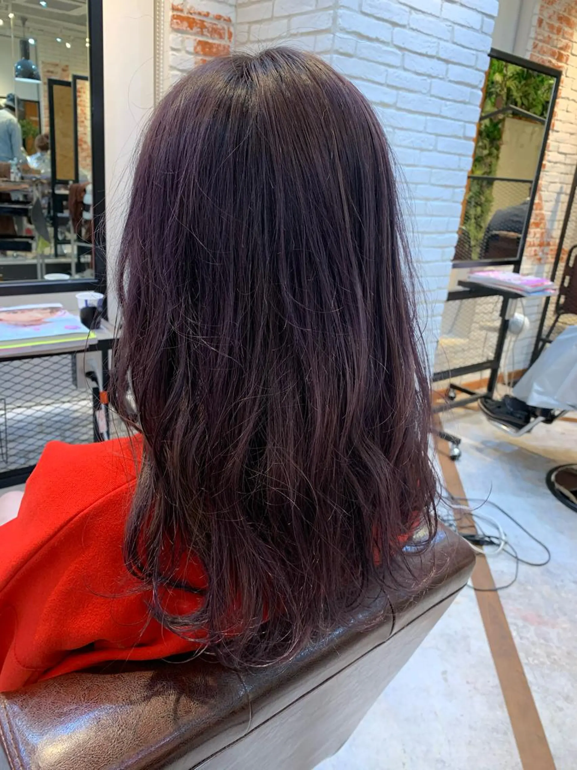 ロング カラー アッシュ ブリーチ バイオレットカラー バイオレットアッシュ 髪質改善/白髪ぼかし KENTAのヘアスタイル