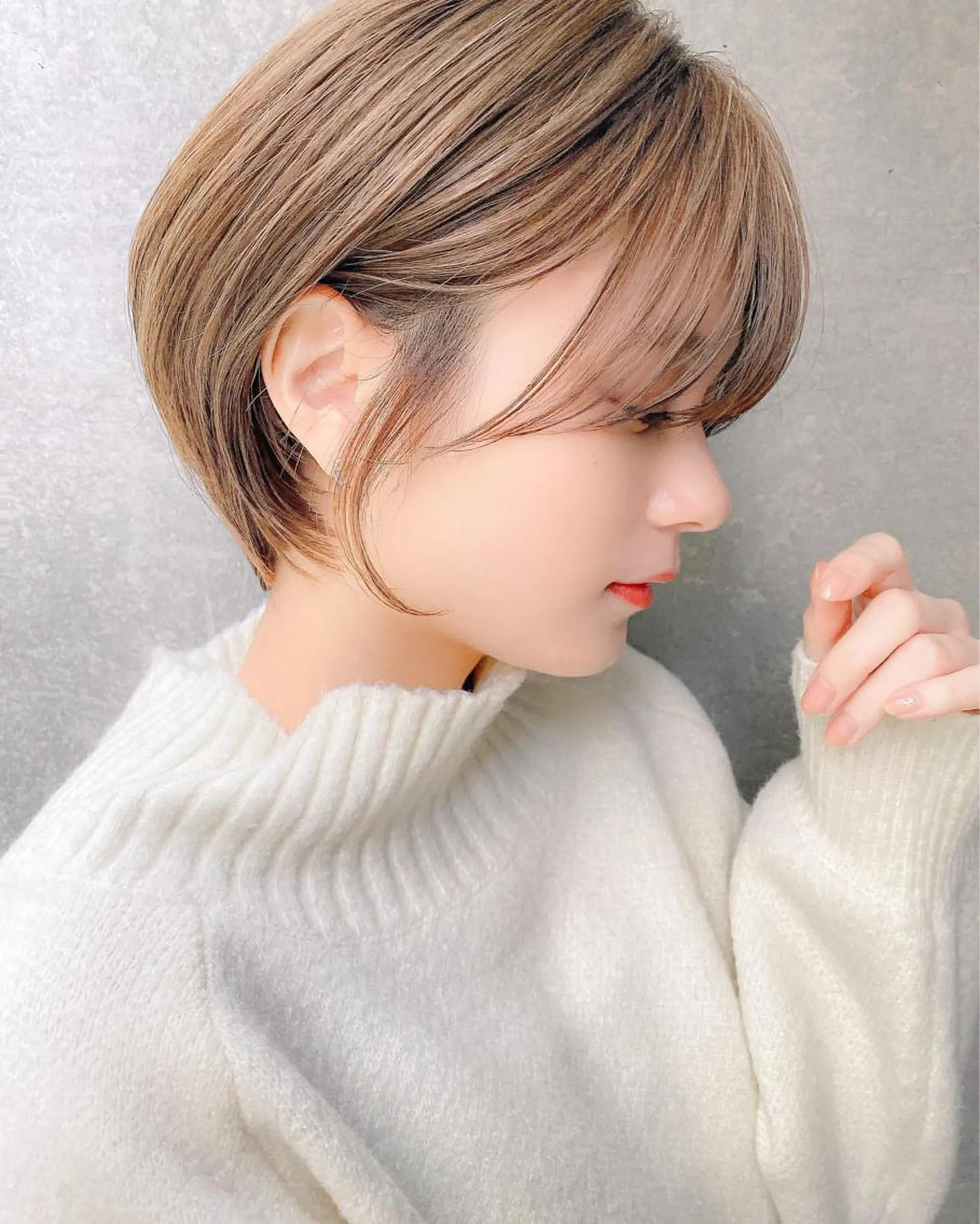 ショート リーフ あんなのヘアスタイル