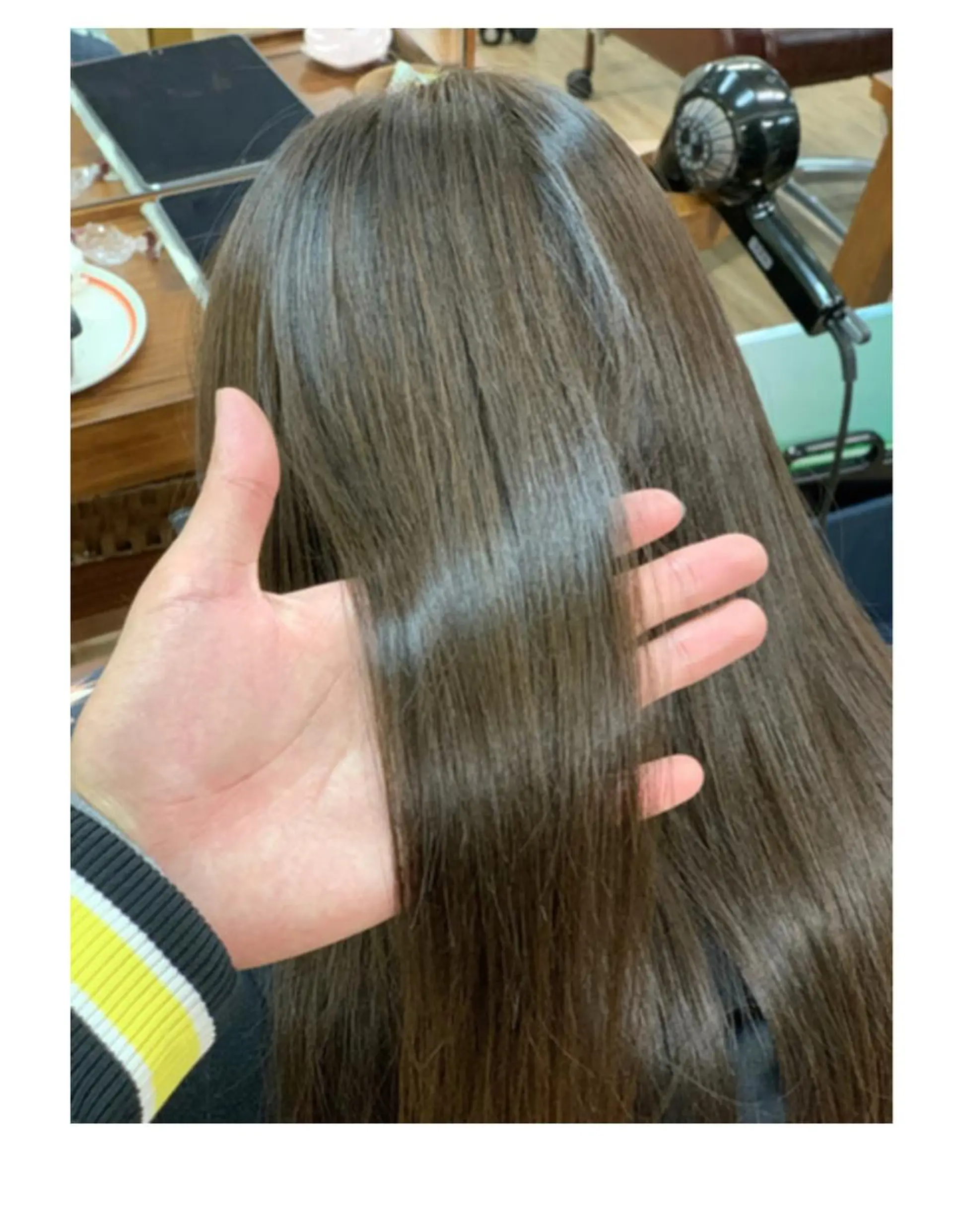 ロング カット 縮毛矯正 トリートメント （ayame） minoruのヘアスタイル