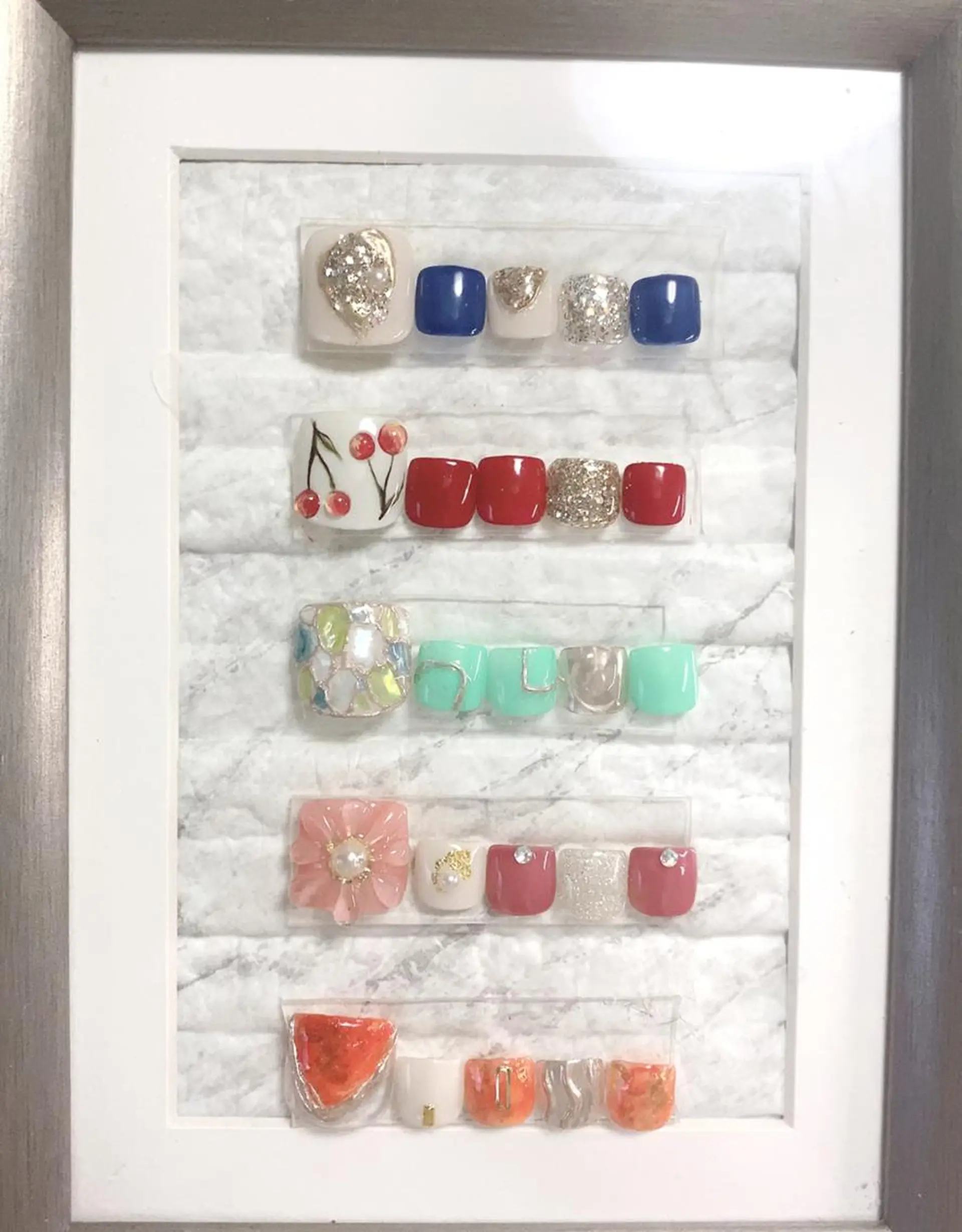 ネイル アートネイル フットネイル yochi nailのネイルデザイン