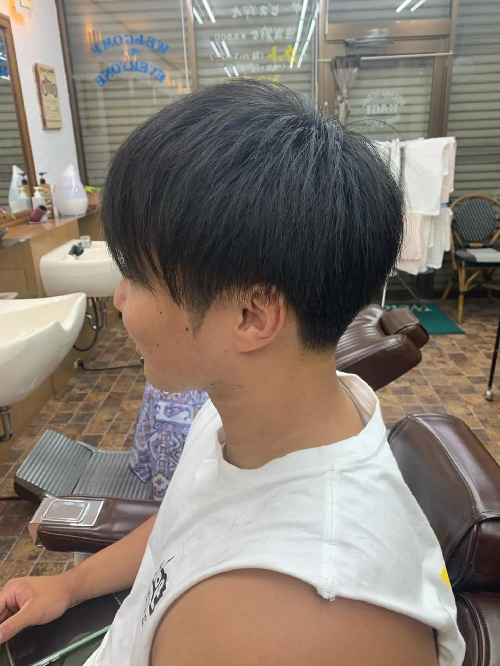 ショート メンズ マッシュ 羽木 隆徒のヘアスタイル