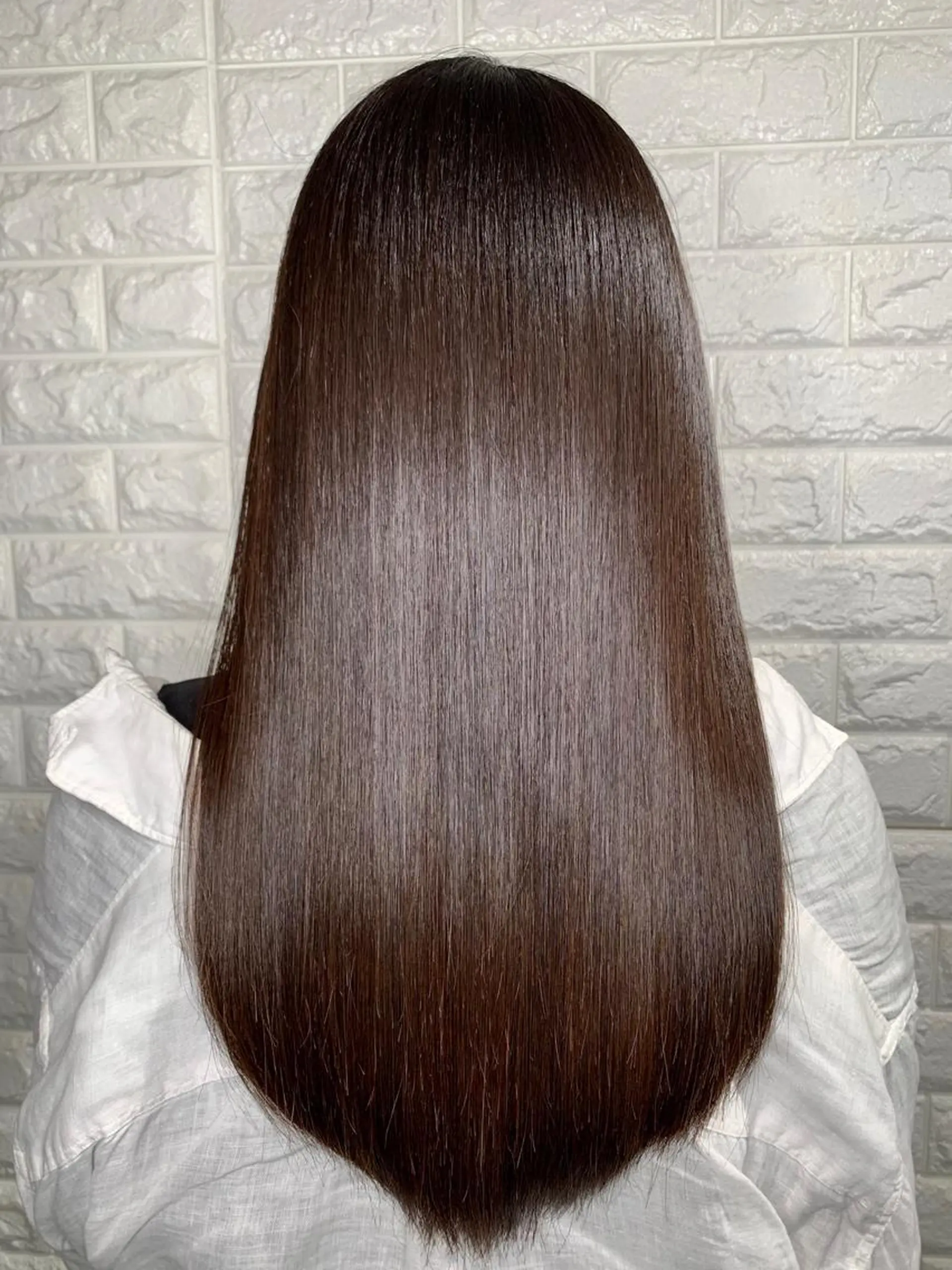 ロング カラー アクアカラー トリートメント 縮毛矯正 トリートメント ヘッドスパ Lee東三国 店長 谷辻誠志のヘアスタイル