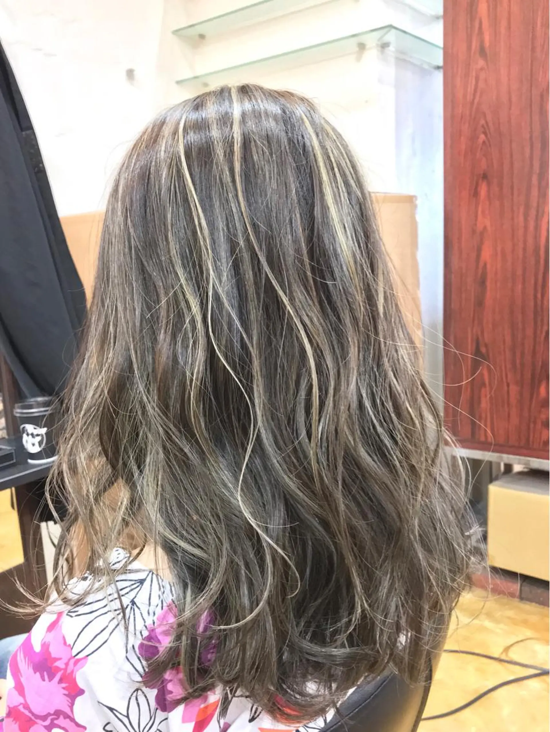 ロング カラー 韓国レイヤーカット★ 小林大樹のヘアスタイル