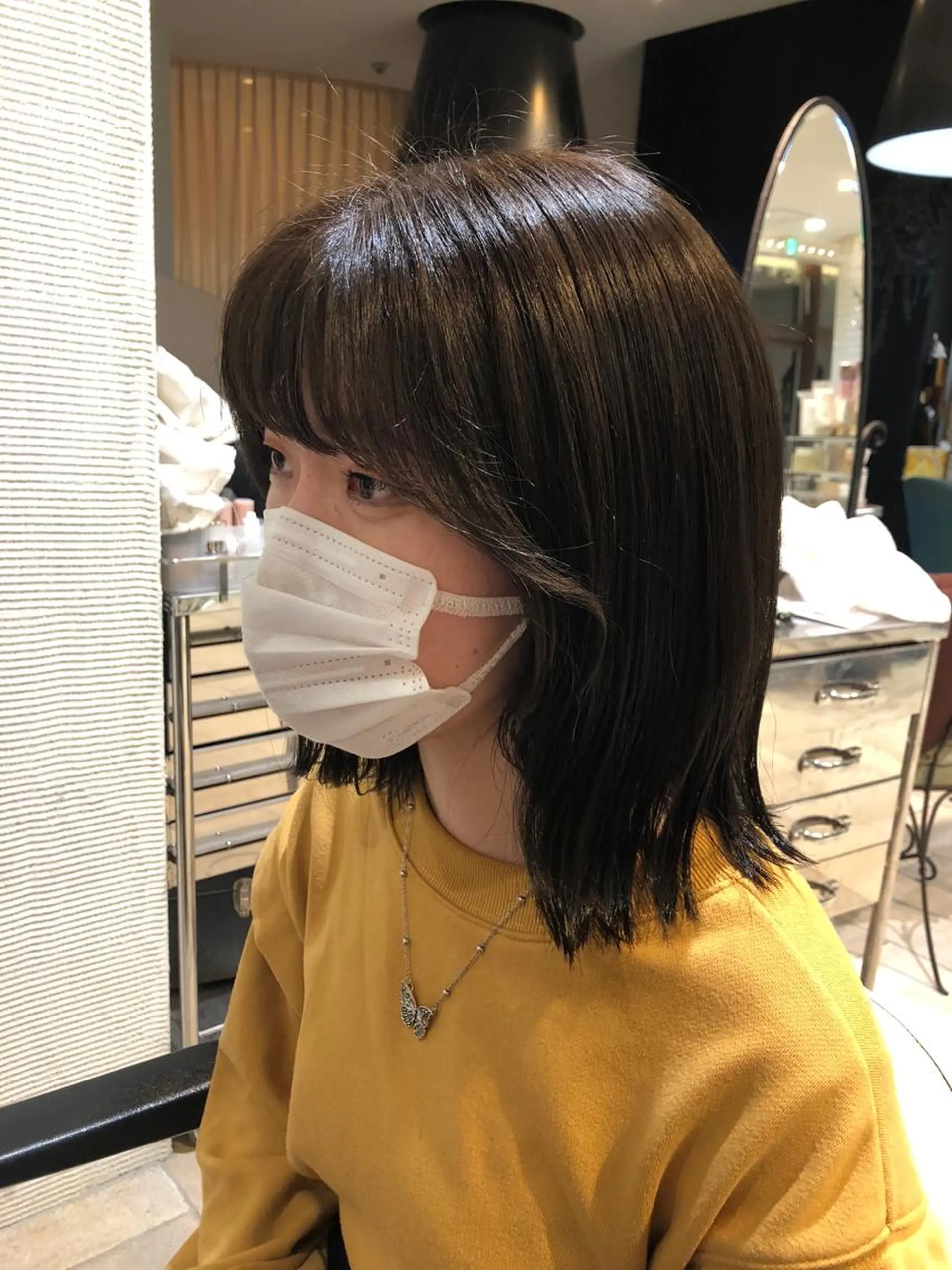 ミディアム カイ マコトのヘアスタイル